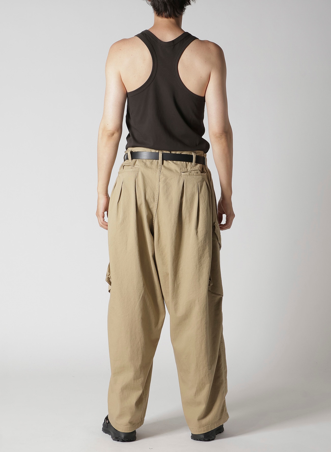 BS/ KATSURAGI 12 TUCKS WORK PANTS