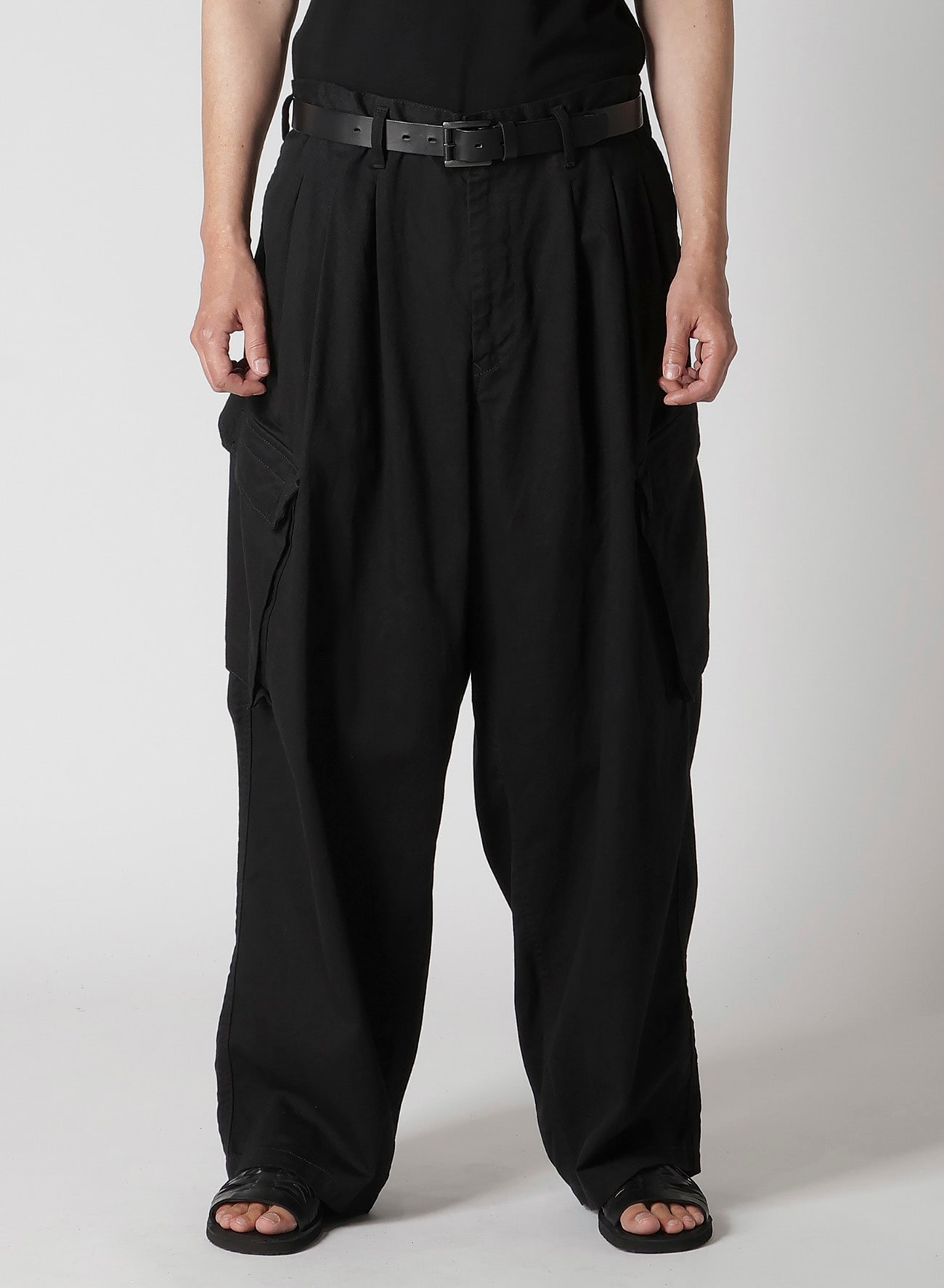 BS/ KATSURAGI 12 TUCKS WORK PANTS