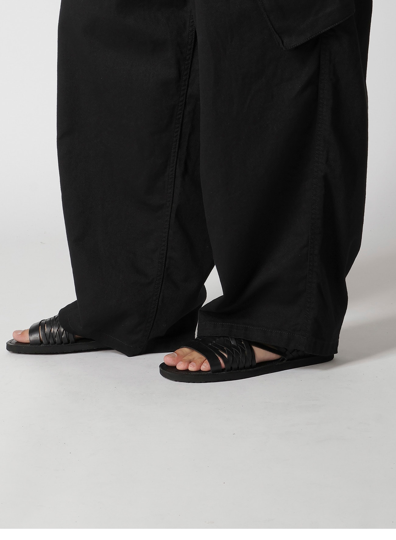 BS/ KATSURAGI 12 TUCKS WORK PANTS