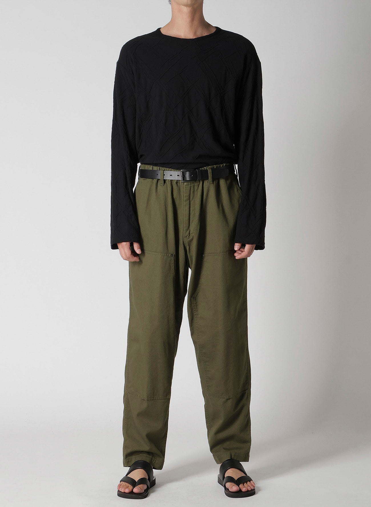 BS/ KATSURAGI DOUBLE ELASTIC WORK PANTS