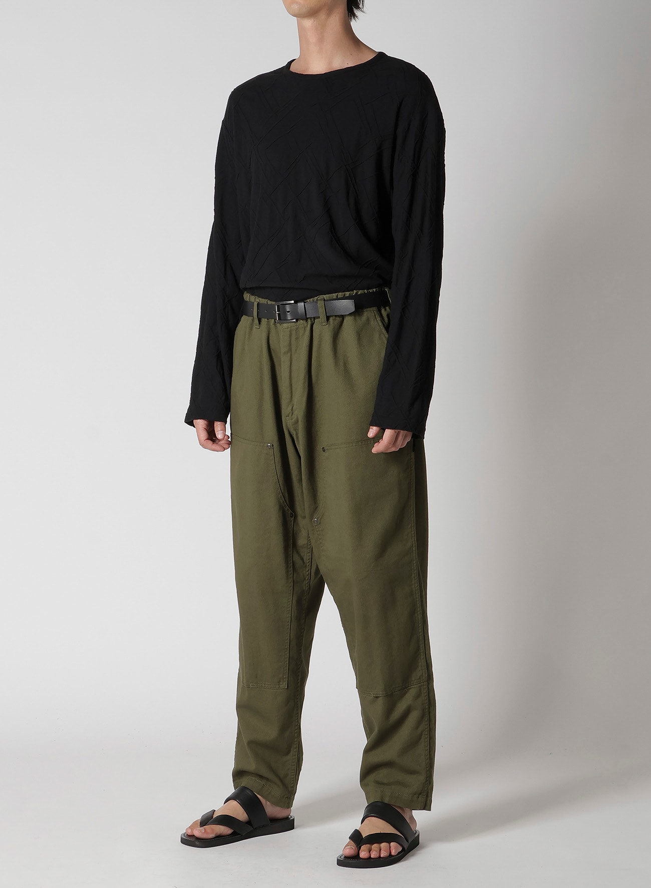 BS/ KATSURAGI DOUBLE ELASTIC WORK PANTS