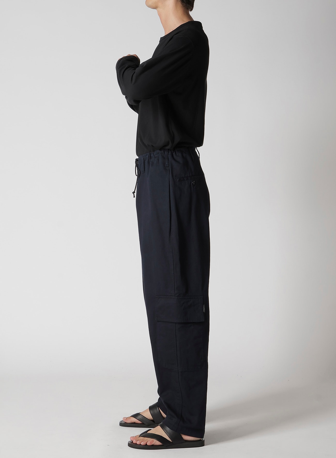 BS/ KATSURAGI SIDE TUCK PANTS
