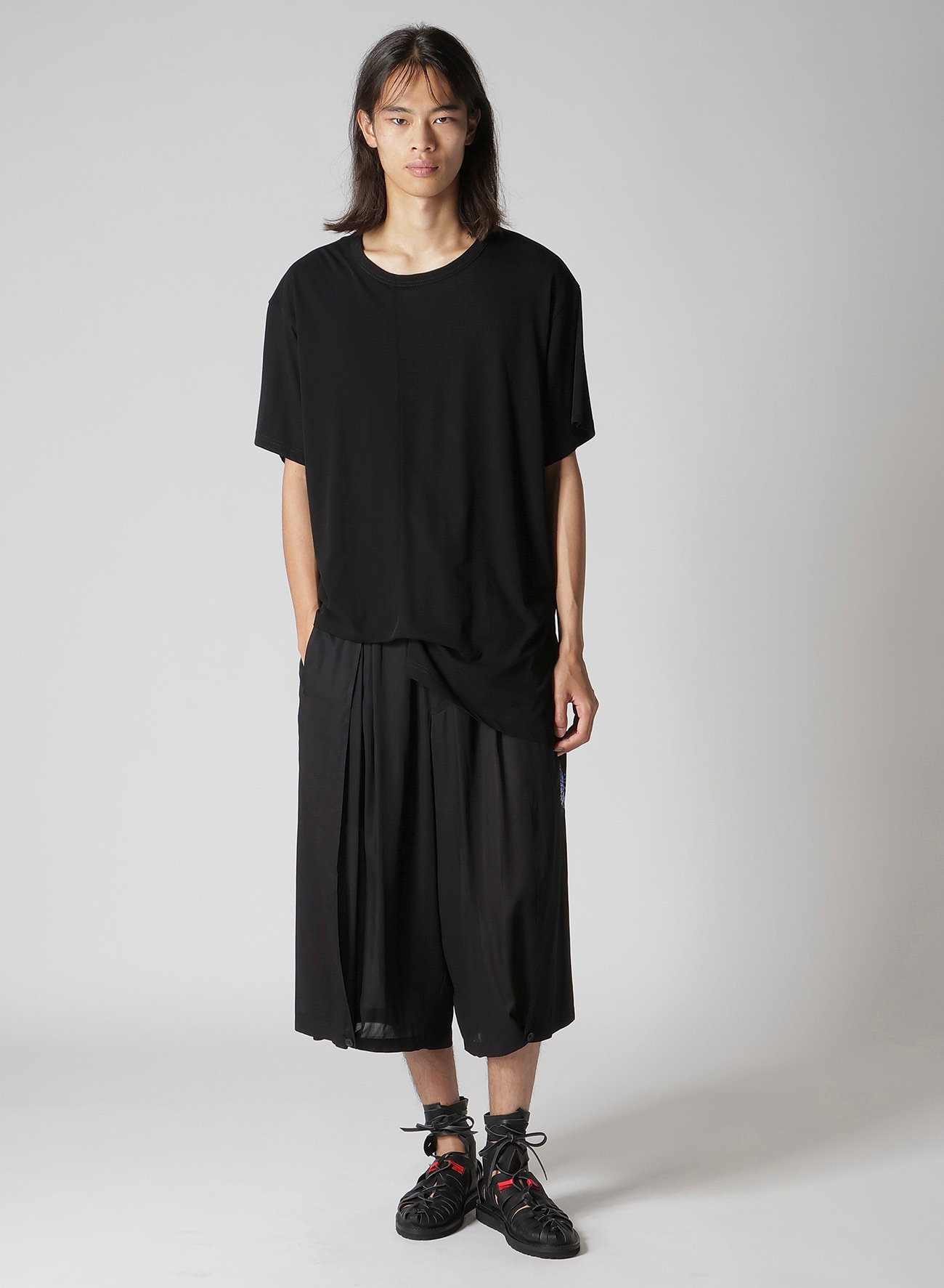 HIGH TWISTED GAS PS ASYMMETRY SHORT SLV T