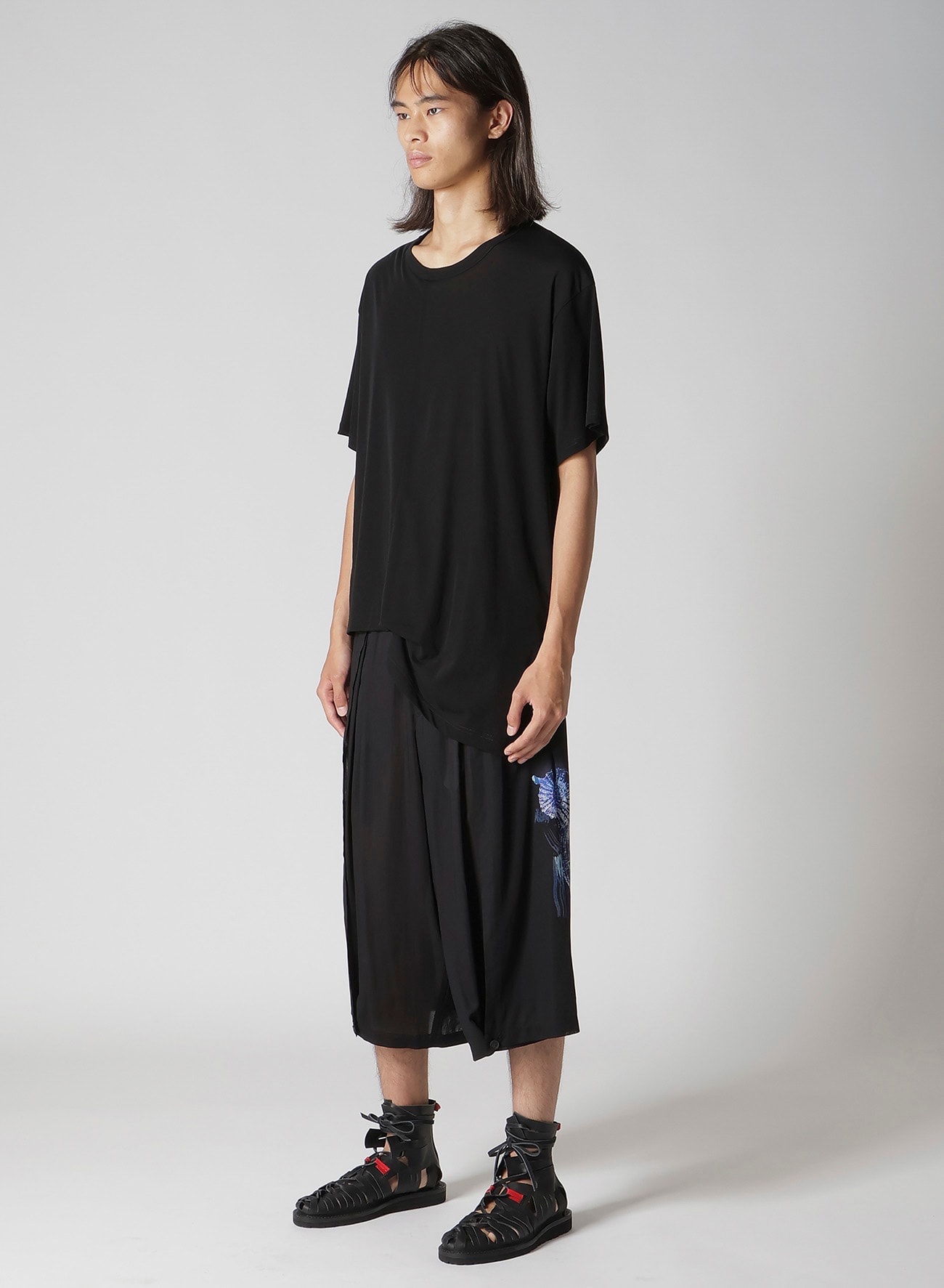 HIGH TWISTED GAS PS ASYMMETRY SHORT SLV T