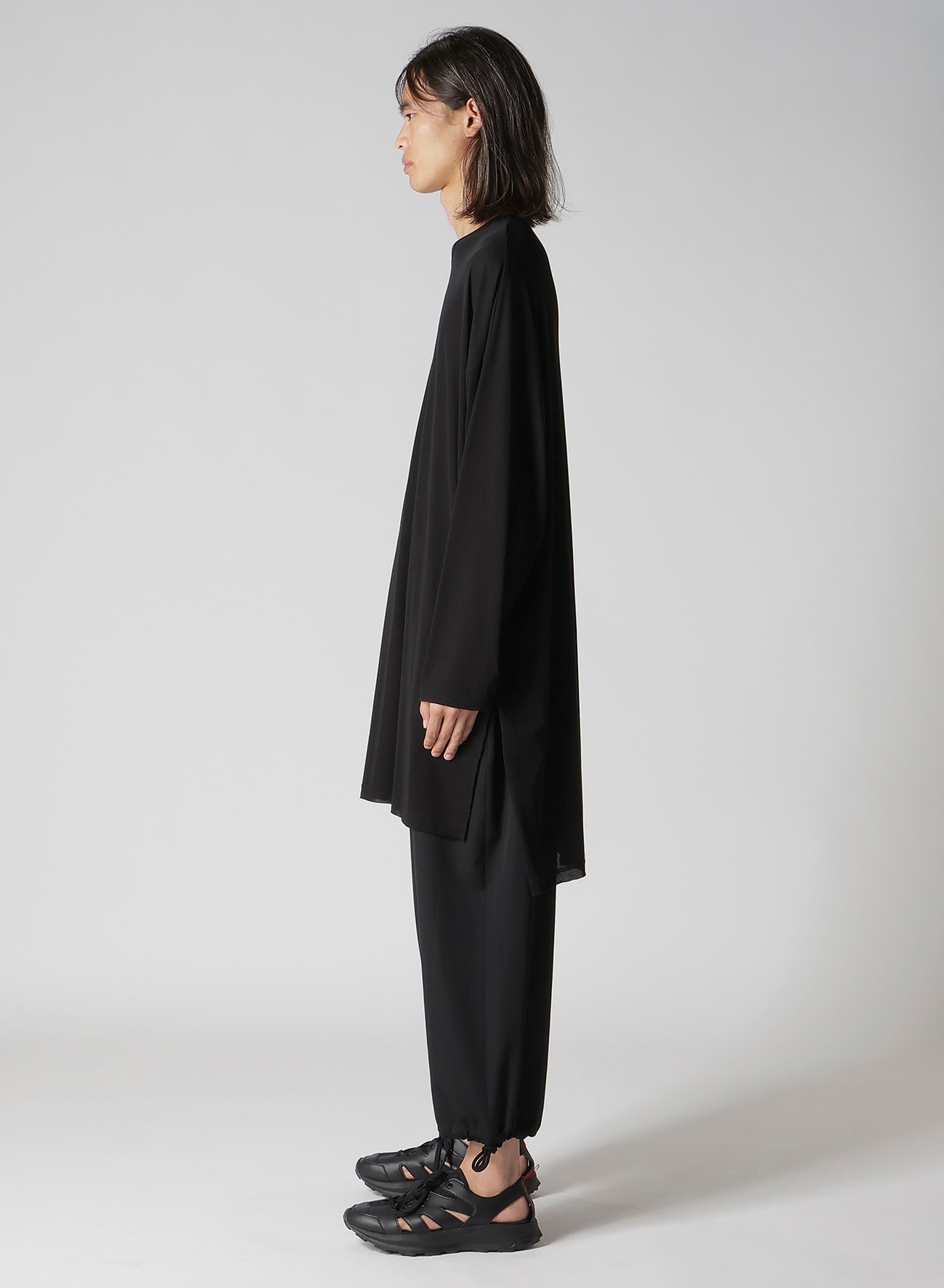 HIGH TWISTED GAS PS OVER SIZED LONG SLV T