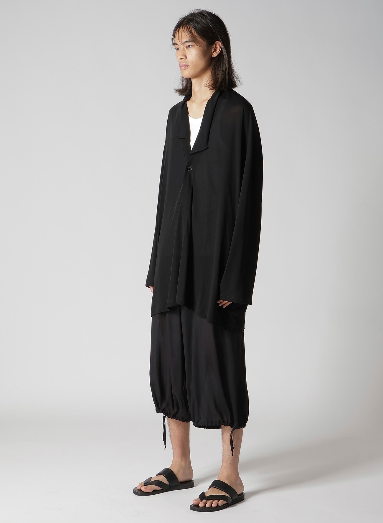 HIGH TWISTED GAS PS ONE BUTTON CARDIGAN