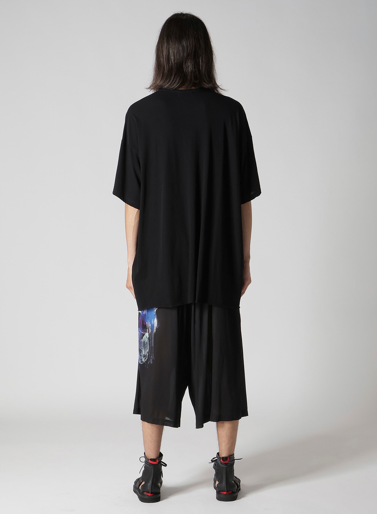 HIGH TWISTED JERSEY POCKET SHORT SLV TEE A
