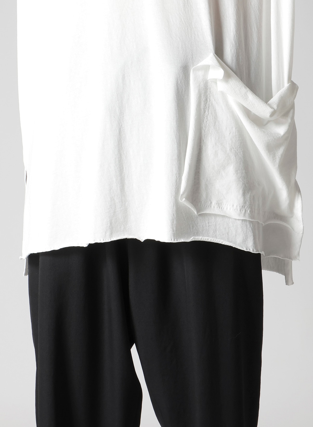 HIGH TWISTED JERSEY POCKET SHORT SLV TEE B