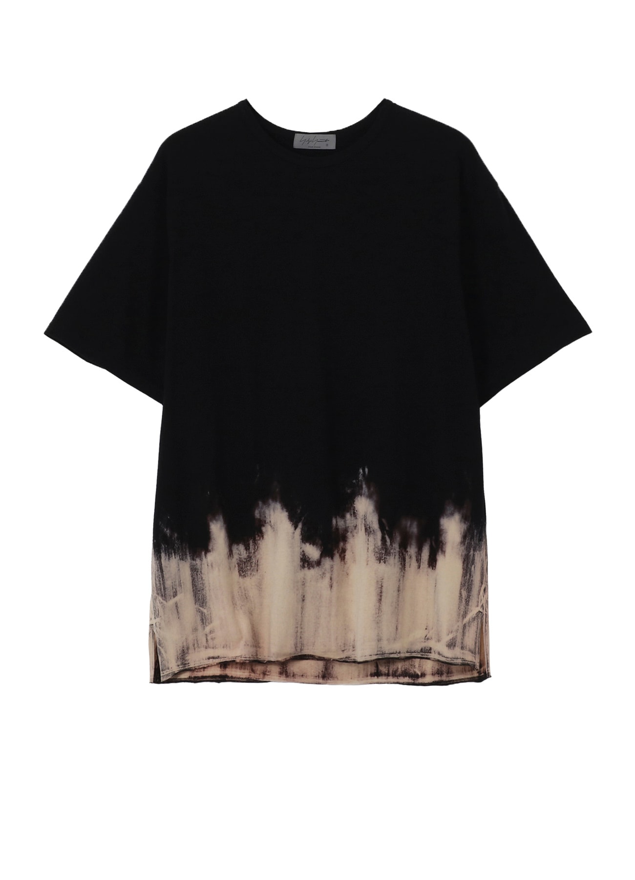 30/- DISCHARGED COMBED PS  ROUND NECK SHORT SLV T