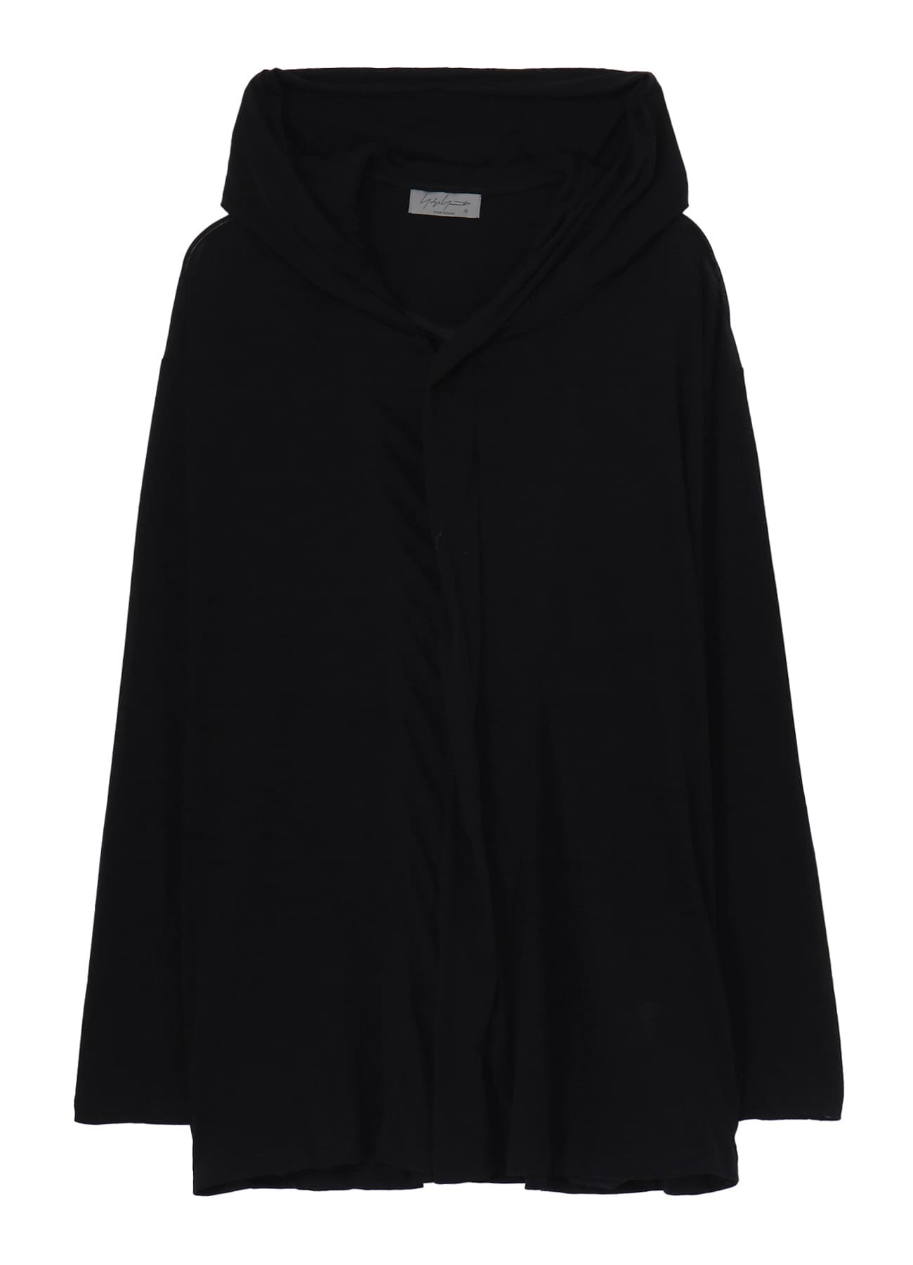 80/- COTTON LINEN VOILE HOOD ZIPPER CARDIGAN