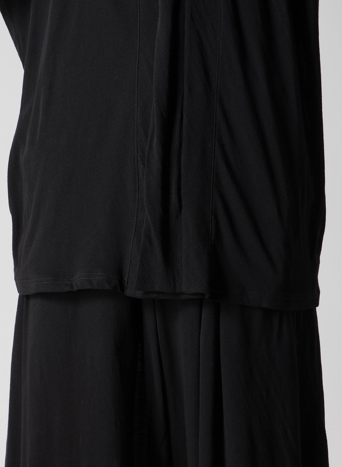 80/- COTTON LINEN VOILE HOOD ZIPPER CARDIGAN