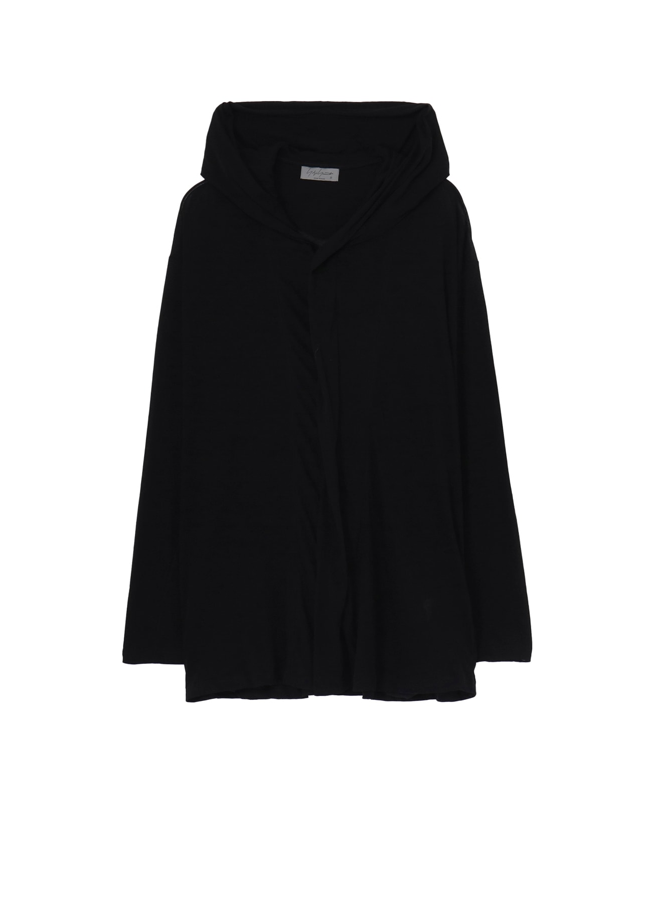 80/- COTTON LINEN VOILE HOOD ZIPPER CARDIGAN