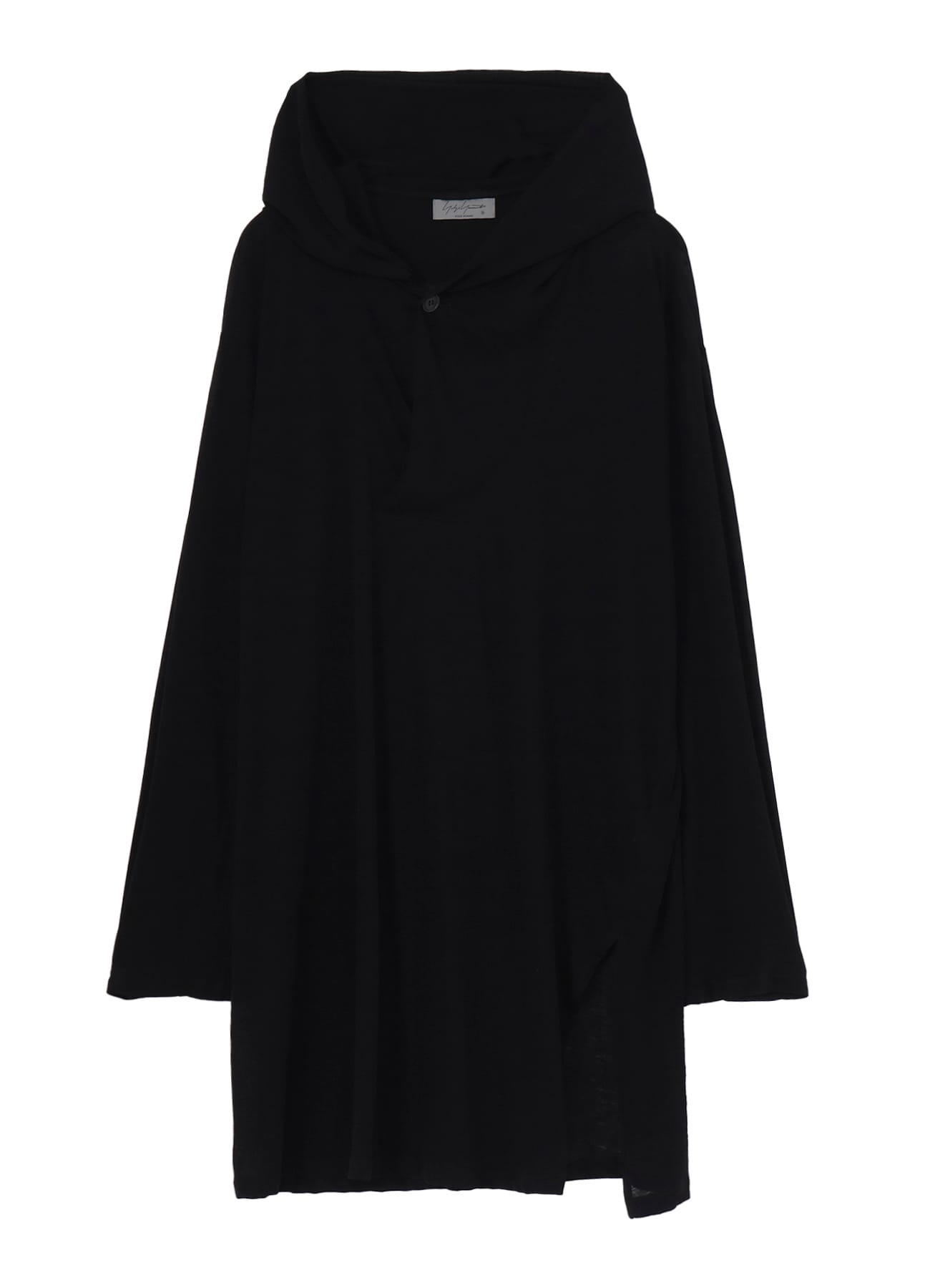 80/- COTTON LINEN VOILE HOODED LONG SLV PO