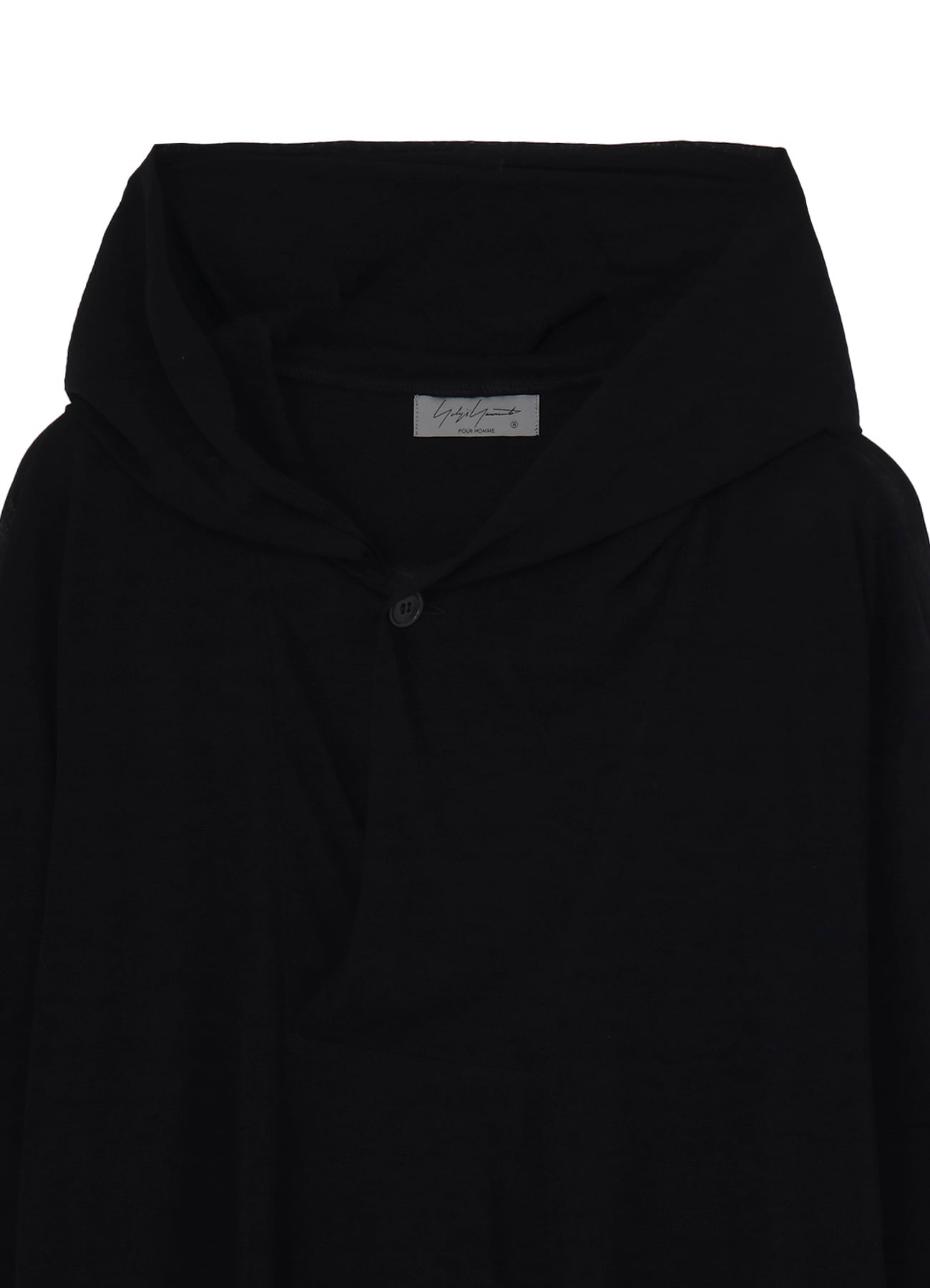 80/- COTTON LINEN VOILE HOODED LONG SLV PO