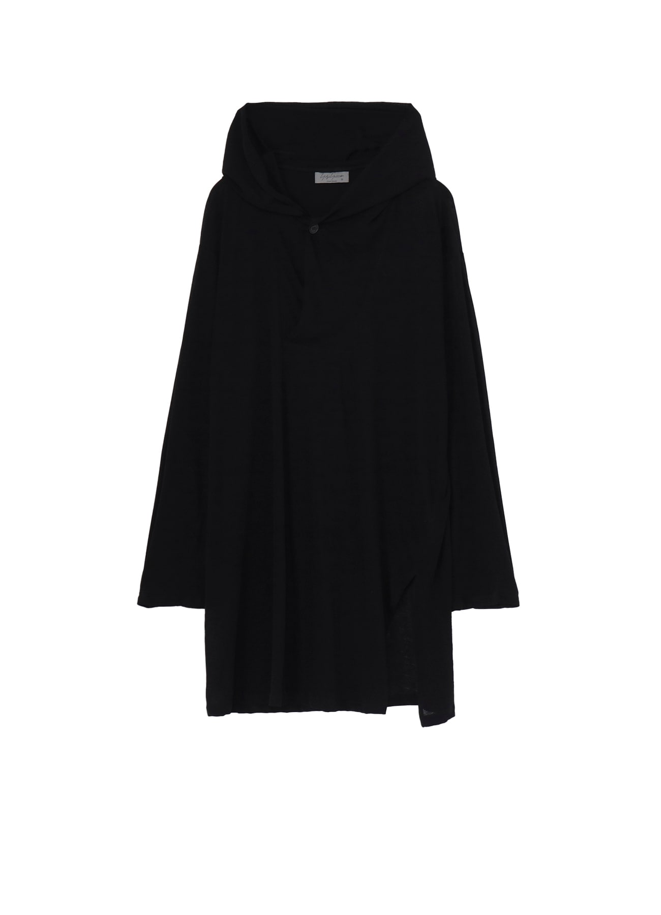 80/- COTTON LINEN VOILE HOODED LONG SLV PO