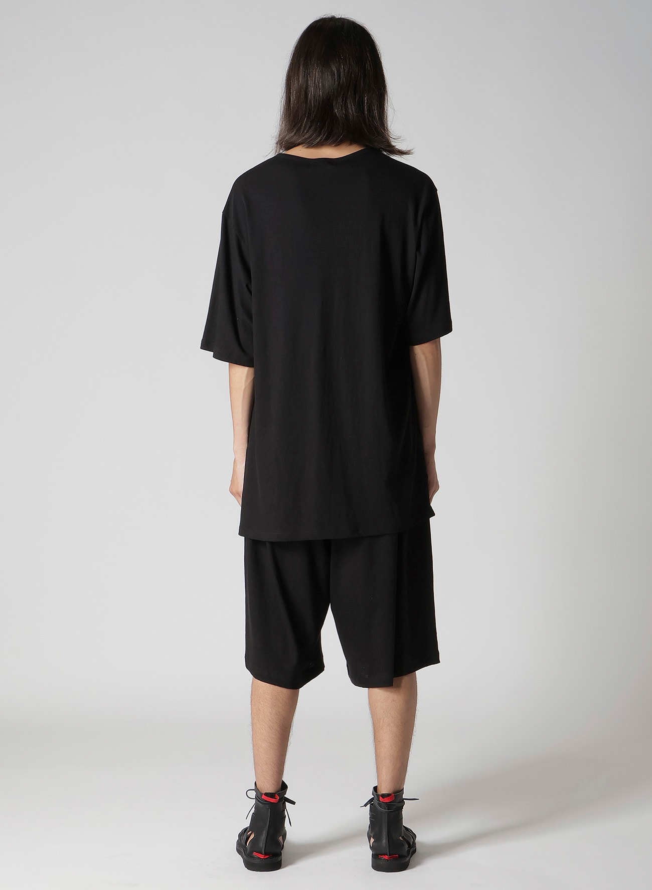 30/- COTTON LINEN PS PANELED SHORT SLV T