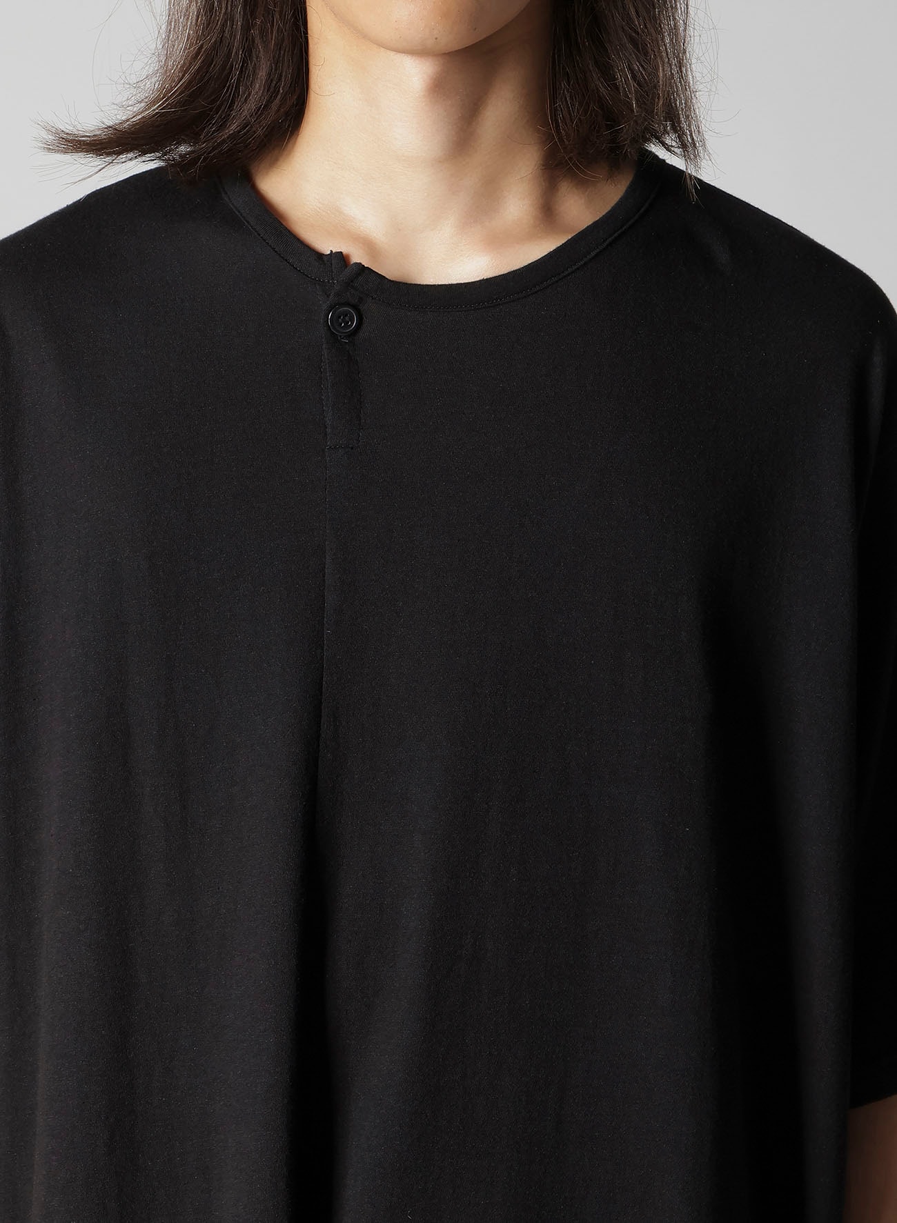 30/- COTTON LINEN PS PANELED SHORT SLV T