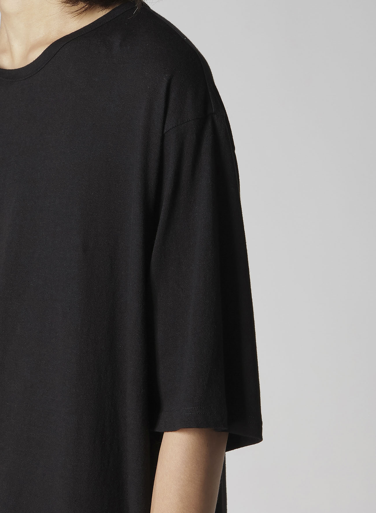 30/- COTTON LINEN PS PANELED SHORT SLV T