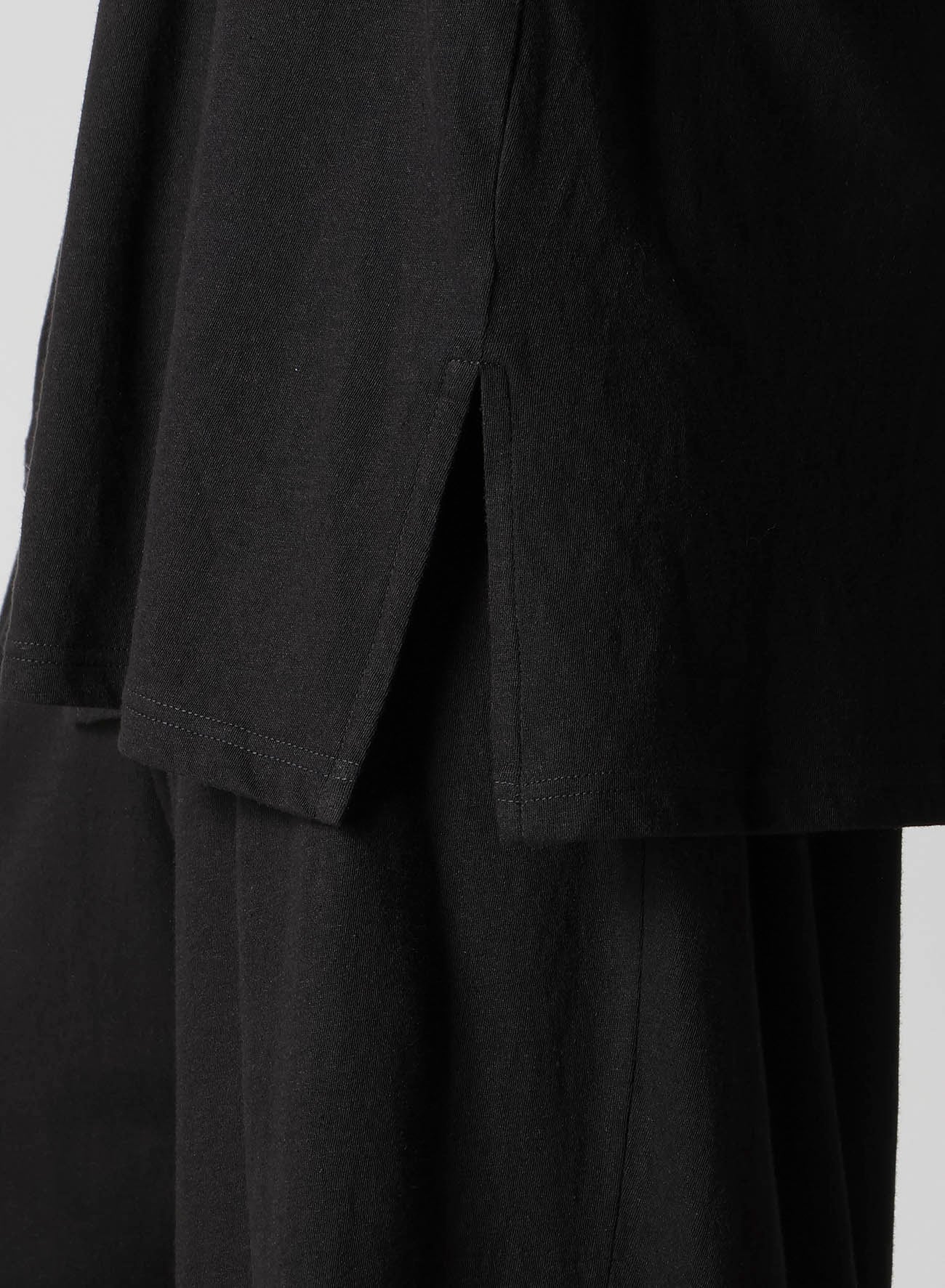 30/- COTTON LINEN PS PANELED SHORT SLV T