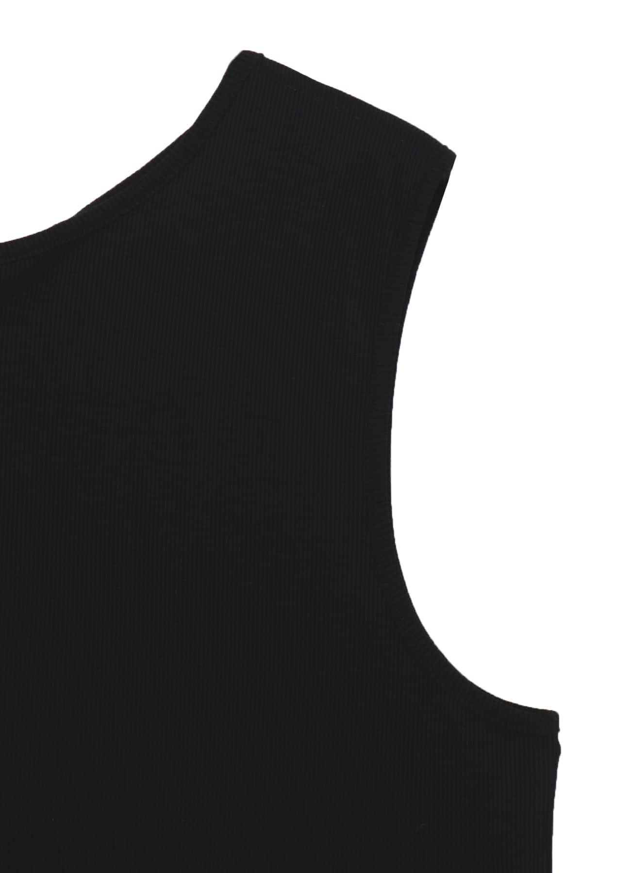 CELLULOSE COTTON MVS RIB PANELED TANK TOP