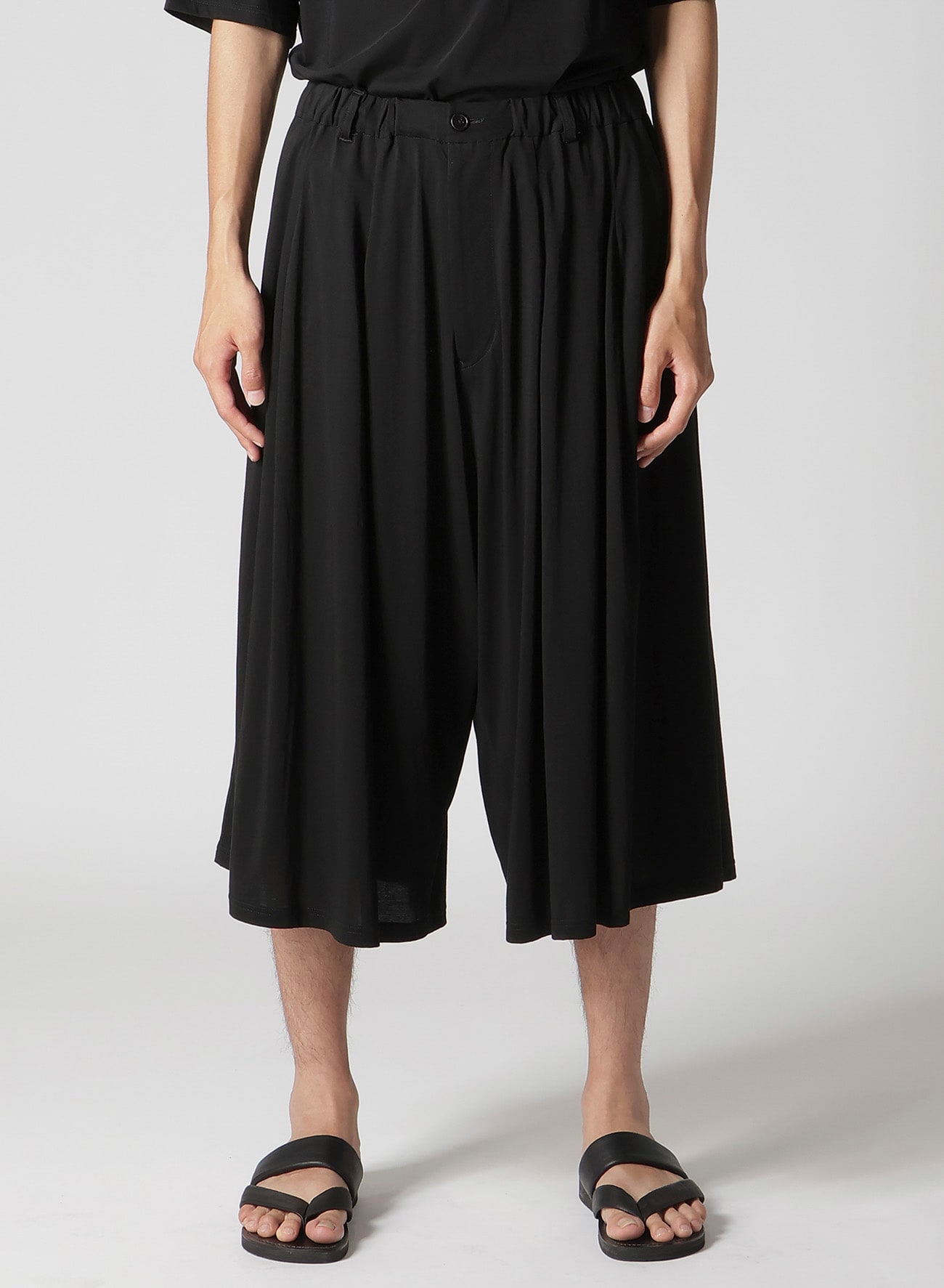 ALBINISTA CHIFFON TUCK PANTS