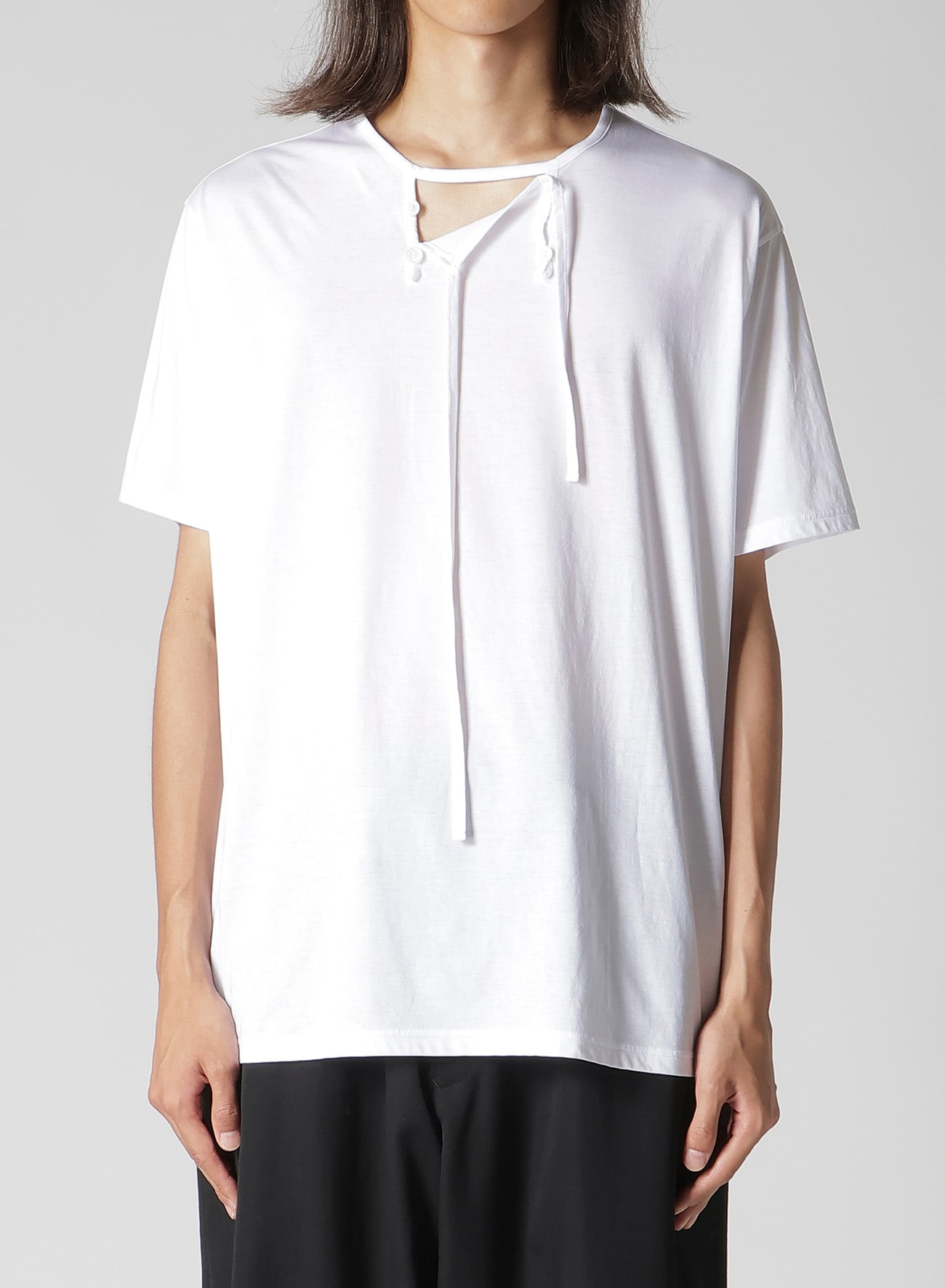 110/2 COTTON PLAIN STITCH BINDER SHORT SLV T