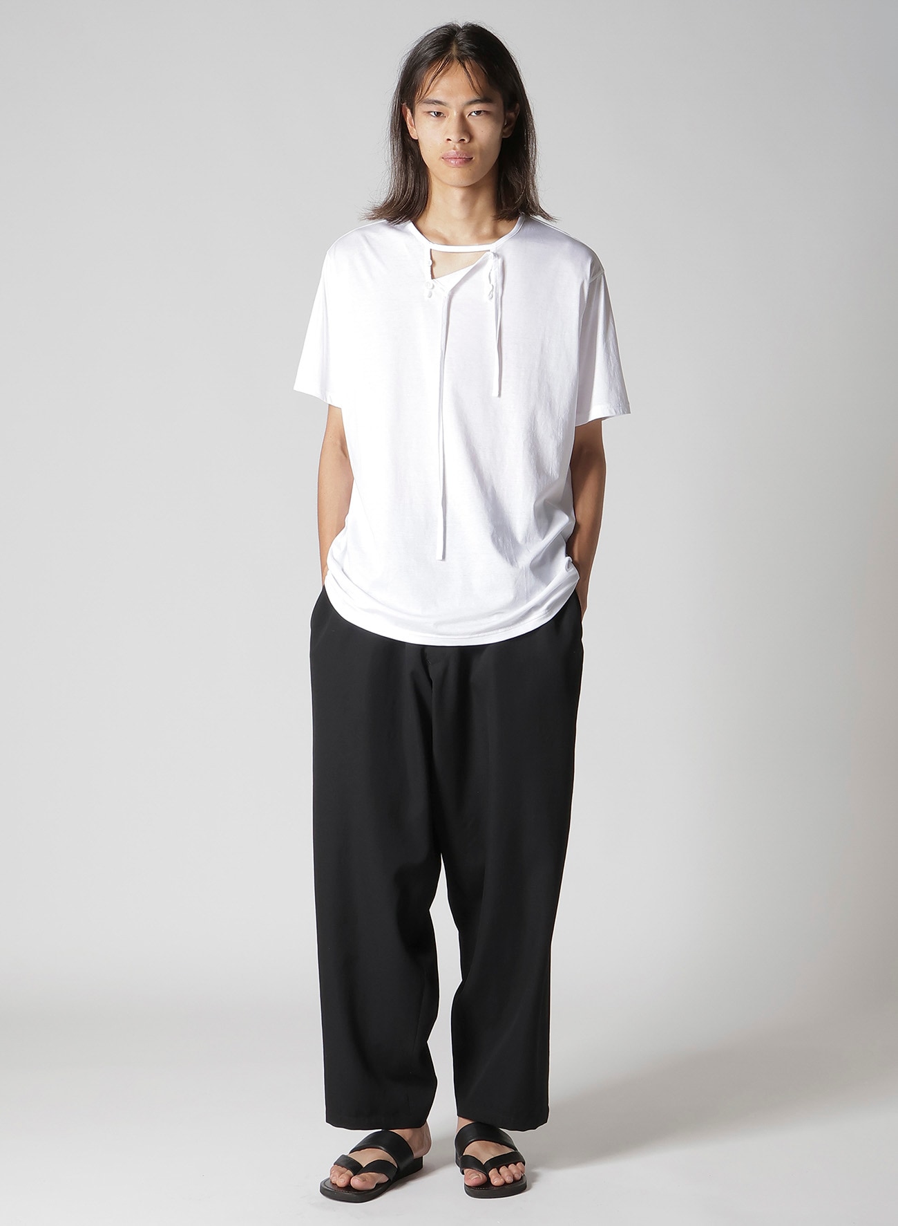 110/2 COTTON PLAIN STITCH BINDER SHORT SLV T