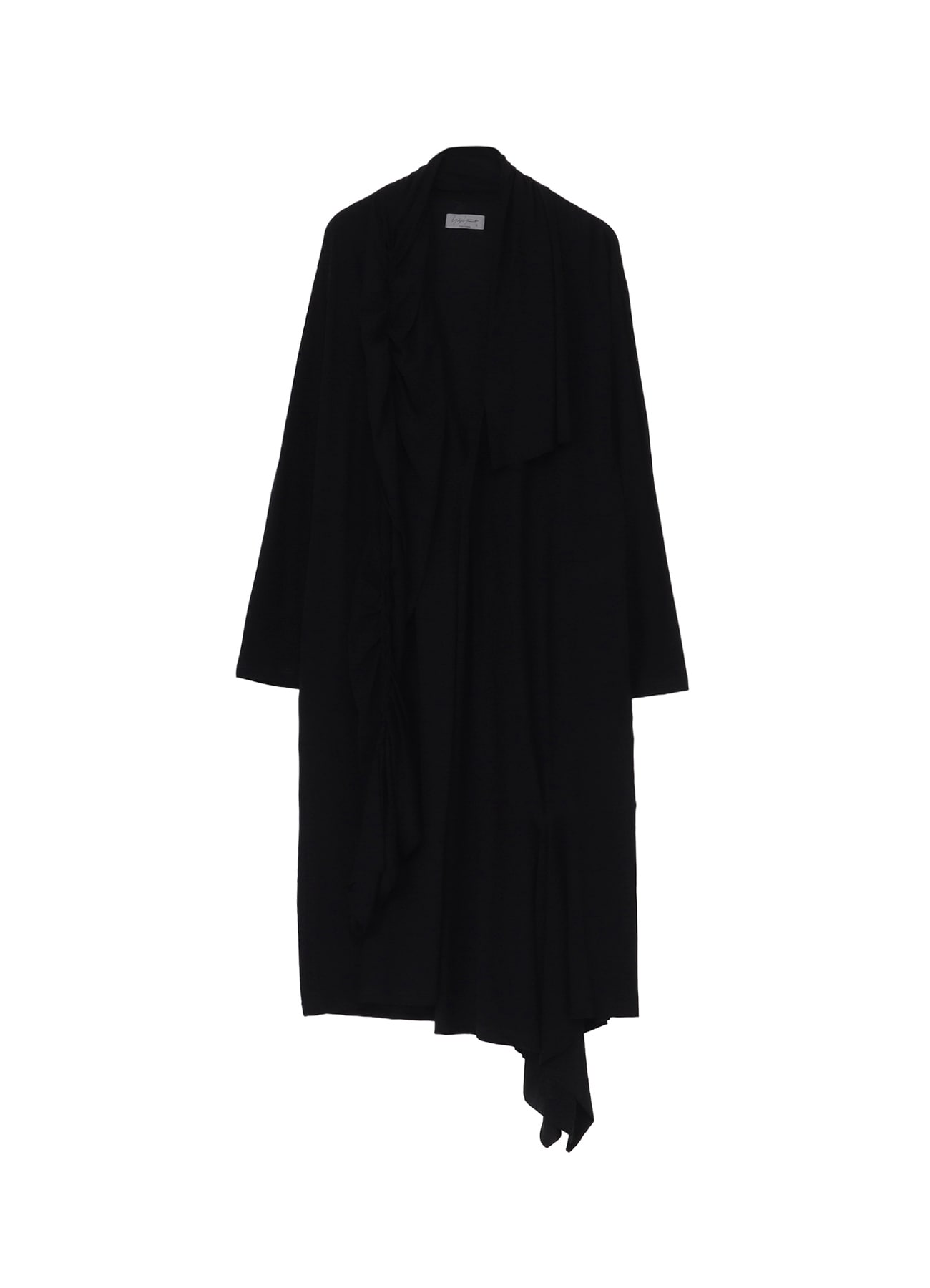 60/- HIGH TWISTED JERSEY DRAPE DETAIL CARDIGAN