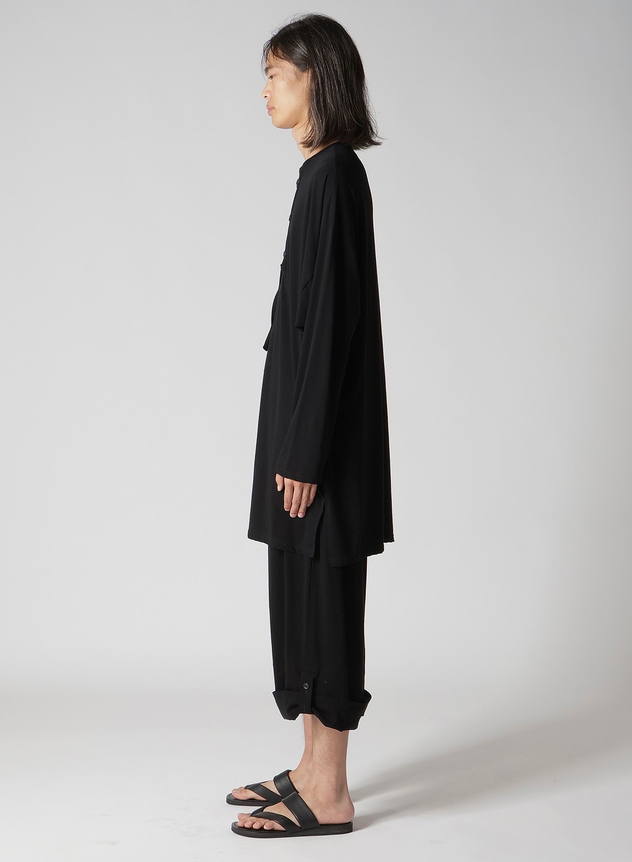 40/- HIGH TWISTED JERSEY DESIGN NECK LINE GUSSET SLV T