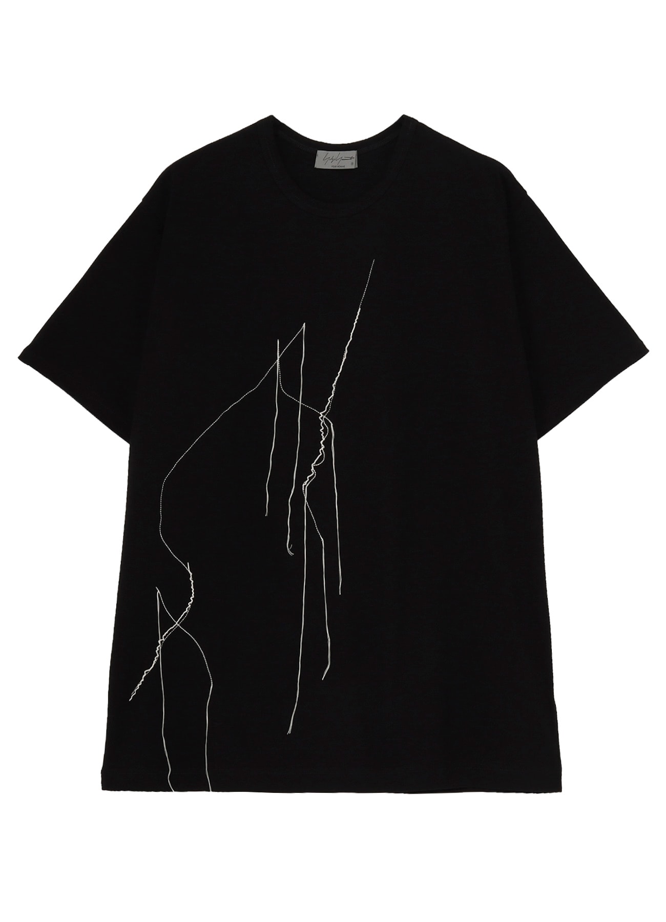 EMBROIDERED SHORT SLEEVE TEE B
