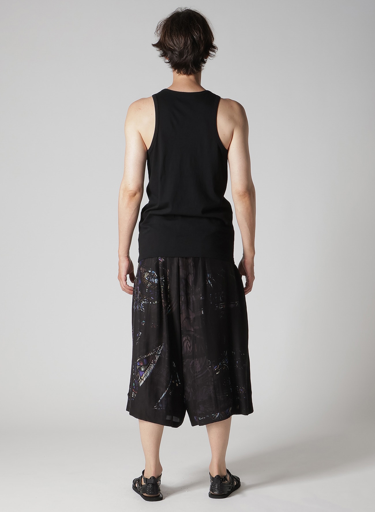 PLAIN STITCH FRONT BUTTON TANK A