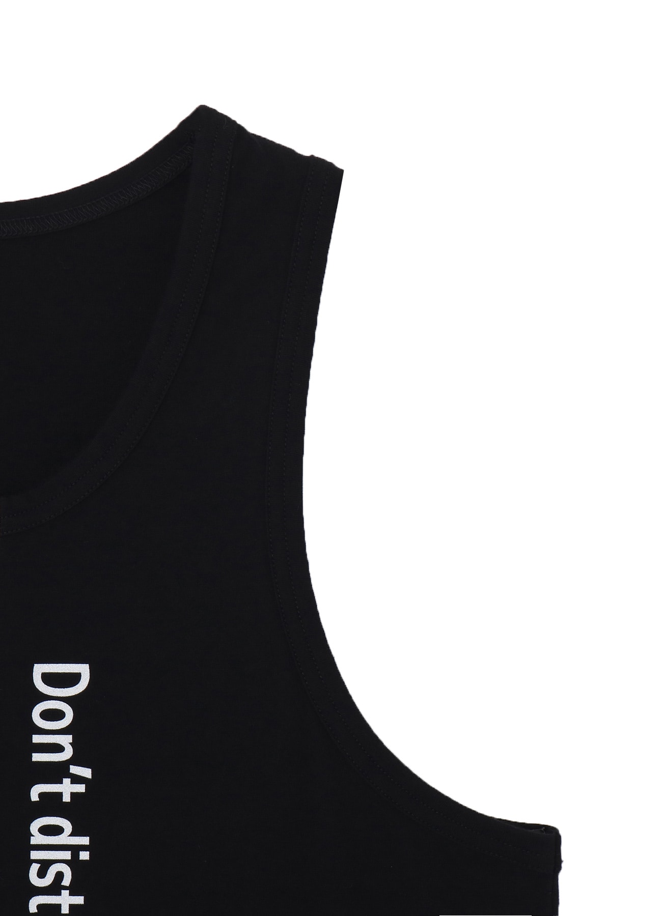 PLAIN STITCH FRONT BUTTON TANK TOP