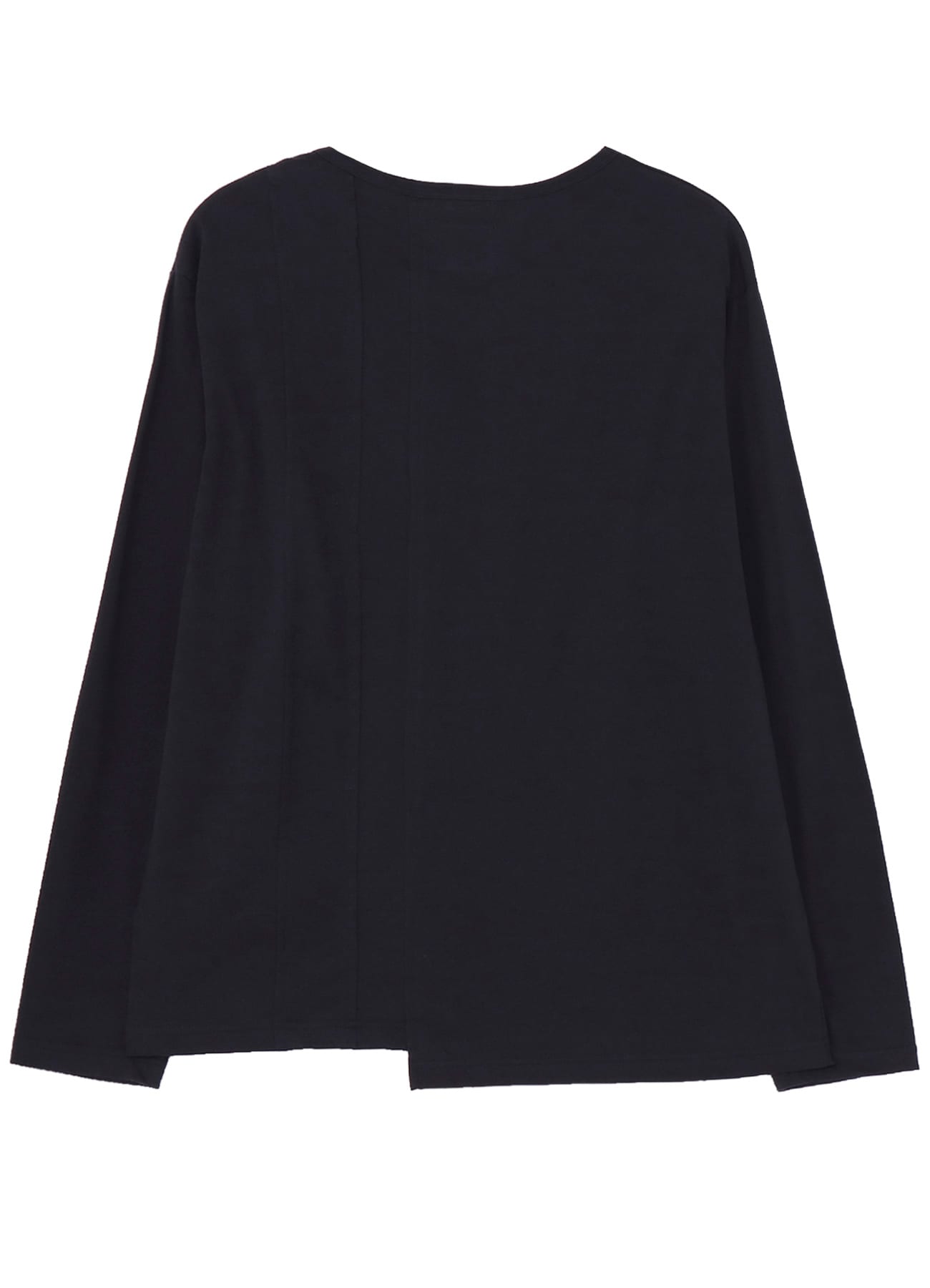 30/- COMBED PLAIN STITCH PANELED LONG SLV T