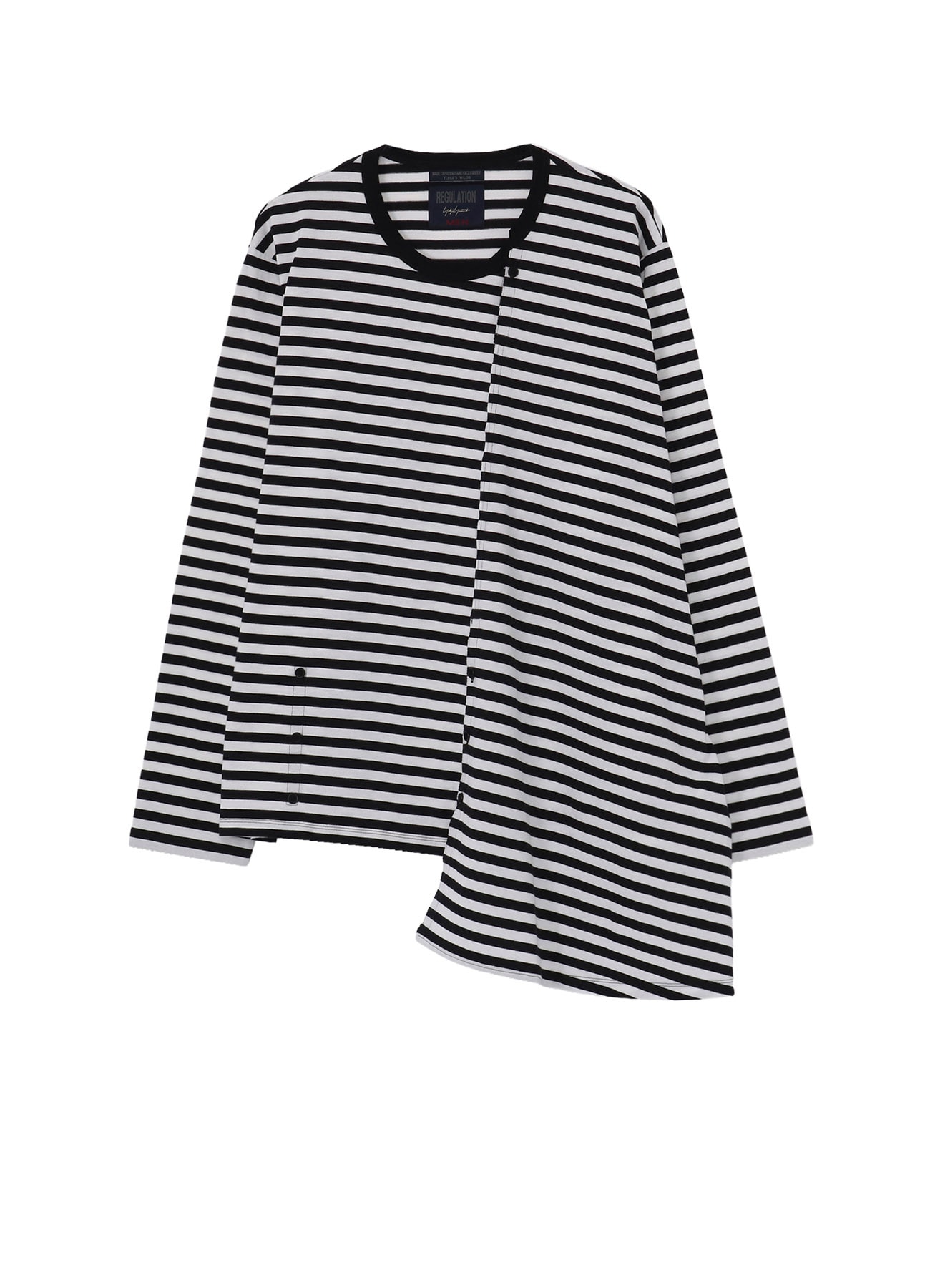 40/2 BORDER PLAIN STITCH PANELED LONG SLV T