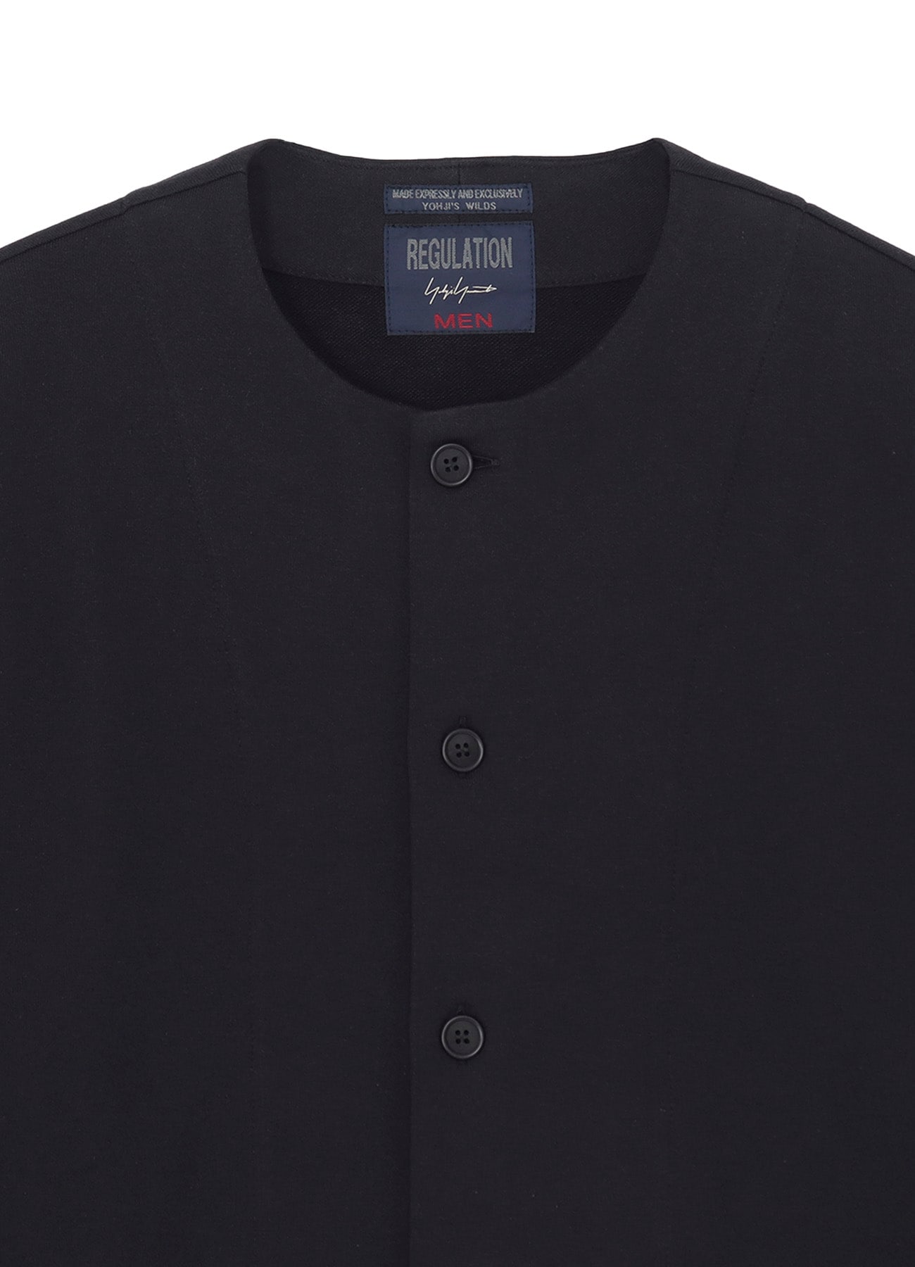 40/20 MINI FRENCH TERRY COLLARLESS JACKET