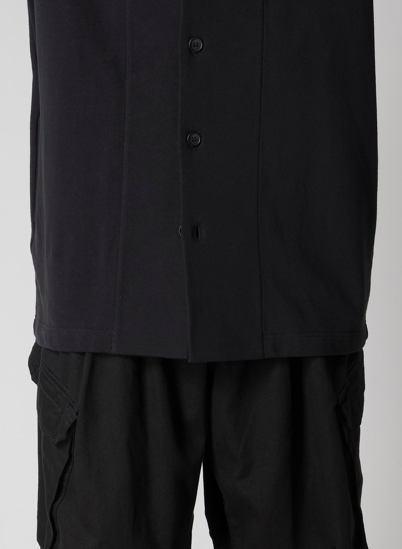 40/20 MINI FRENCH TERRY COLLARLESS JACKET