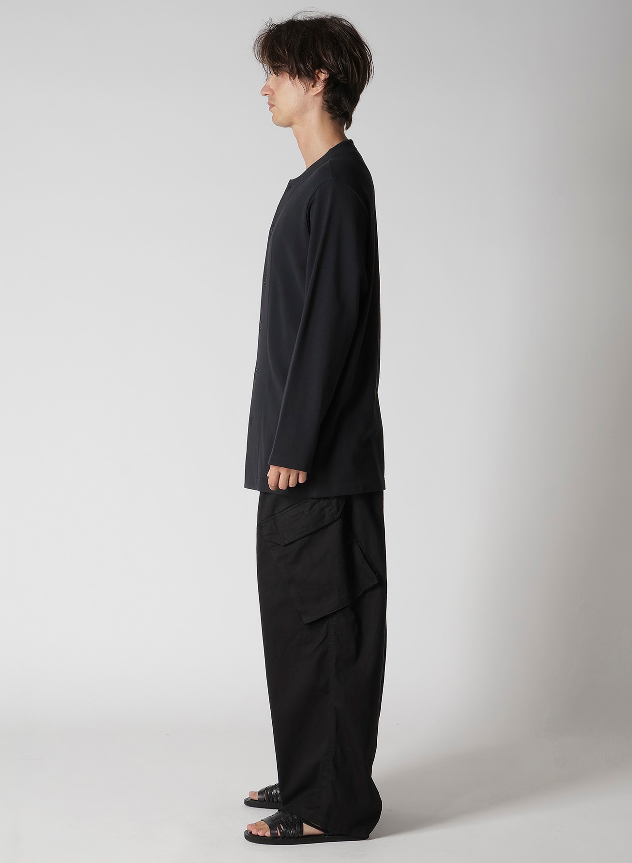 40/20 MINI FRENCH TERRY COLLARLESS JACKET