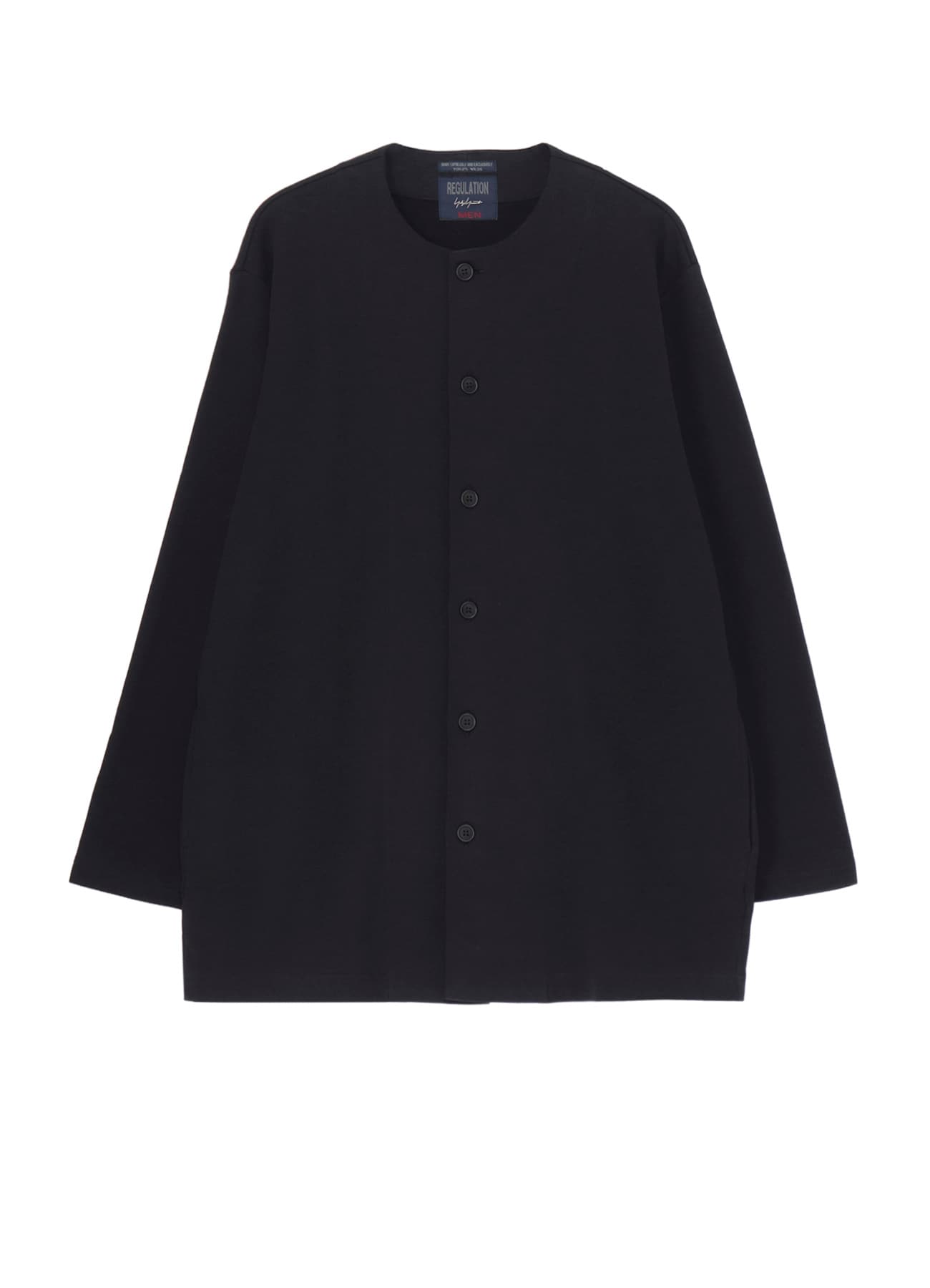 40/20 MINI FRENCH TERRY COLLARLESS JACKET