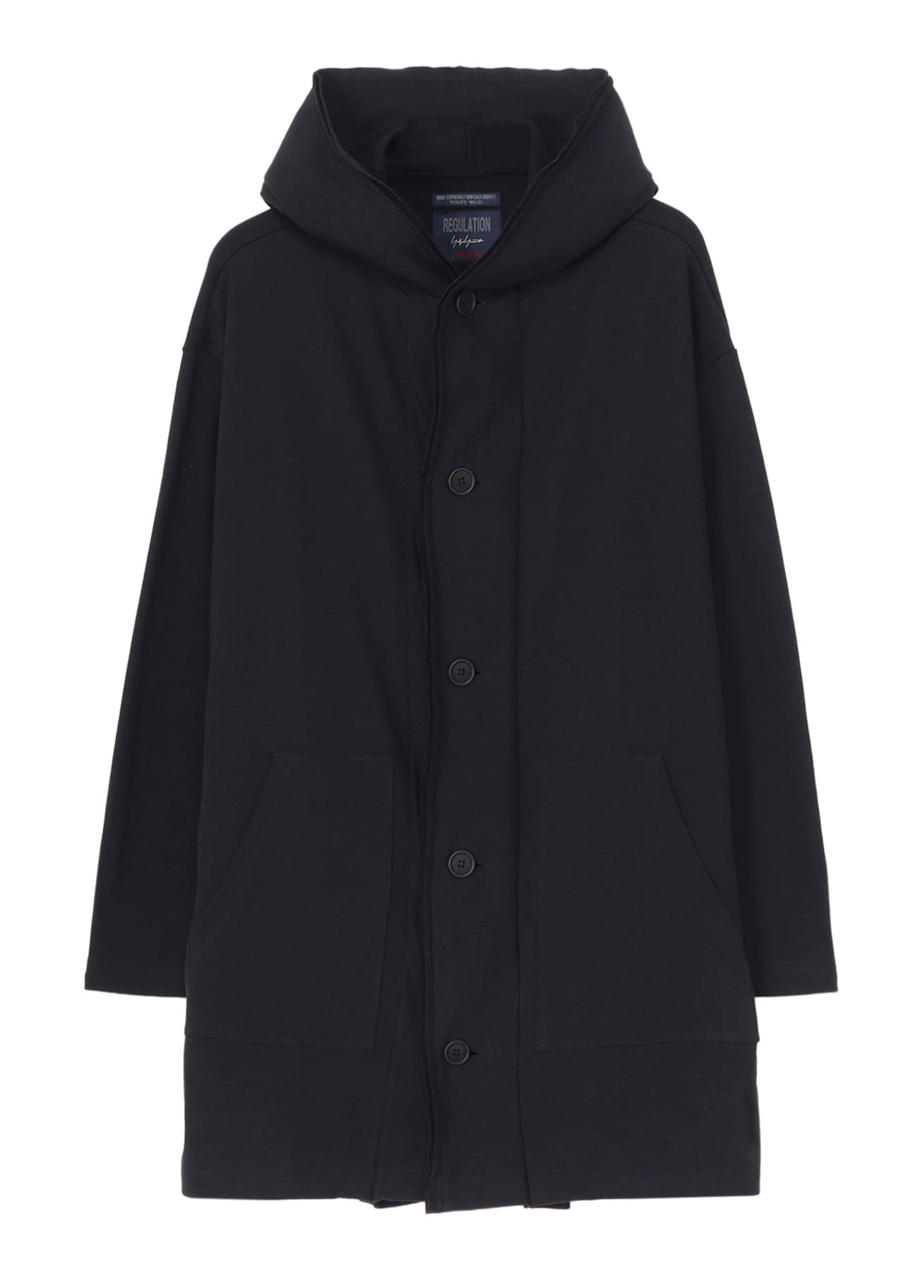 40/20 MINI FRENCH TERRY HOODED COAT