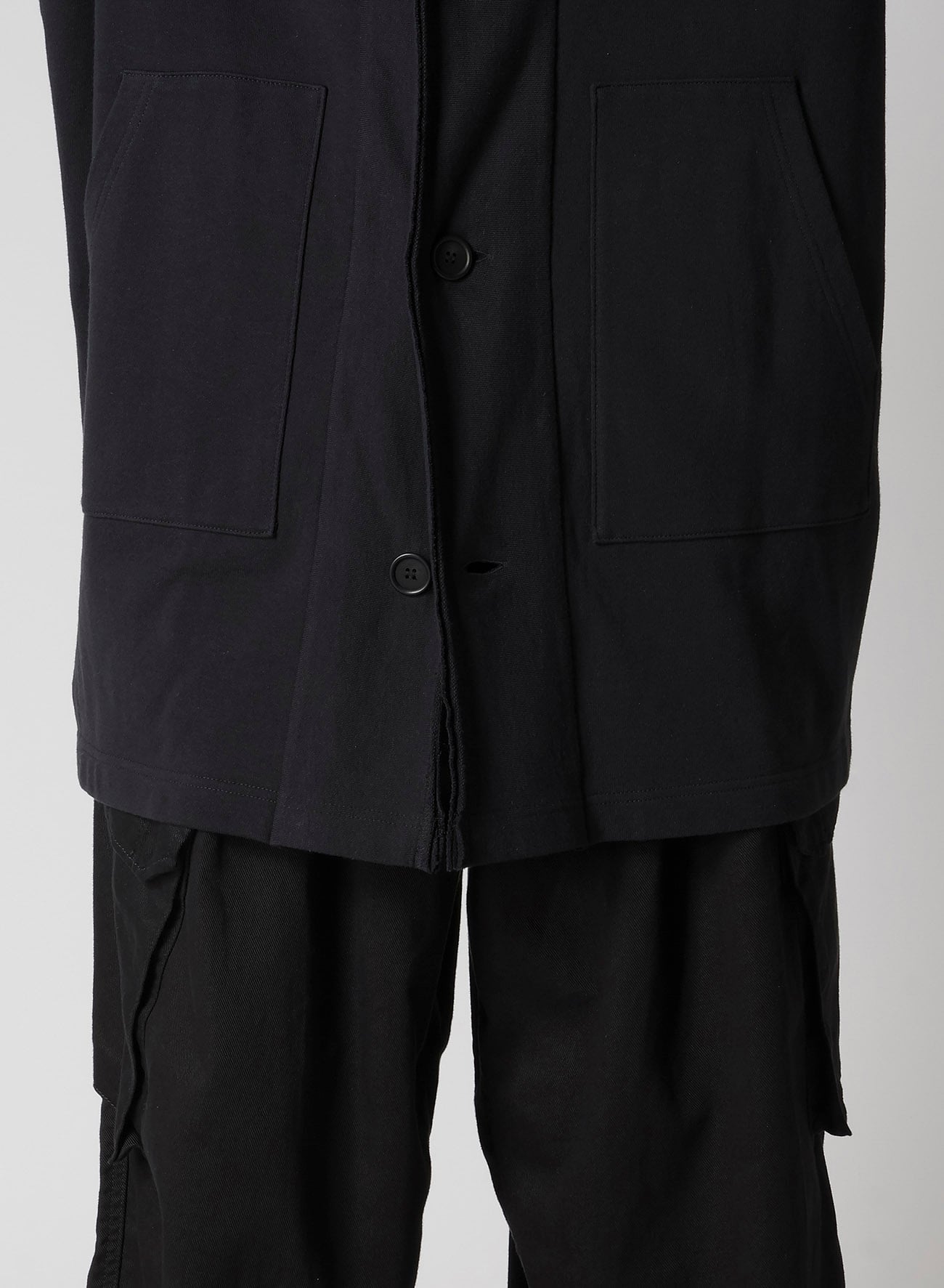 40/20 MINI FRENCH TERRY HOODED COAT