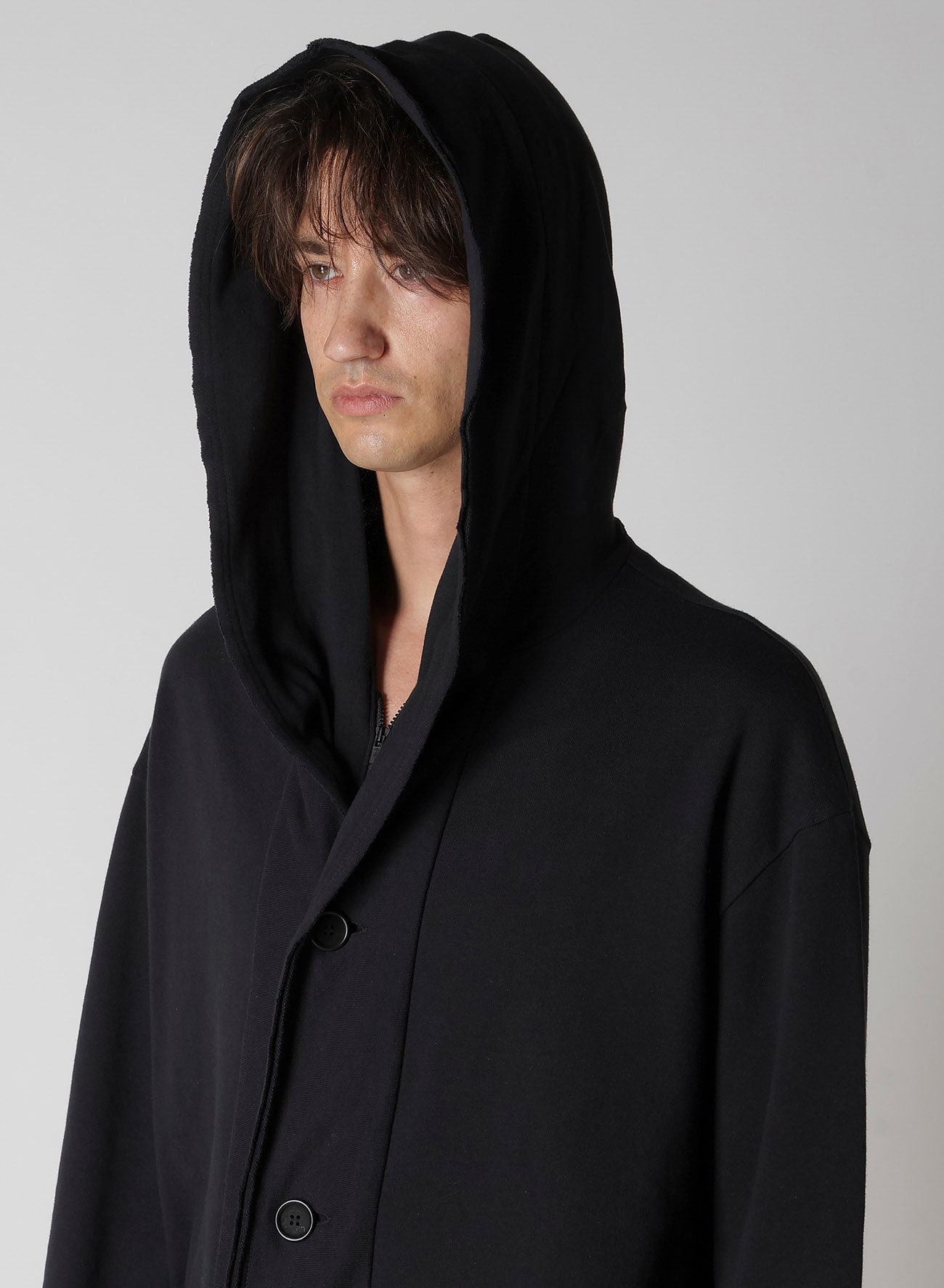 40/20 MINI FRENCH TERRY HOODED COAT