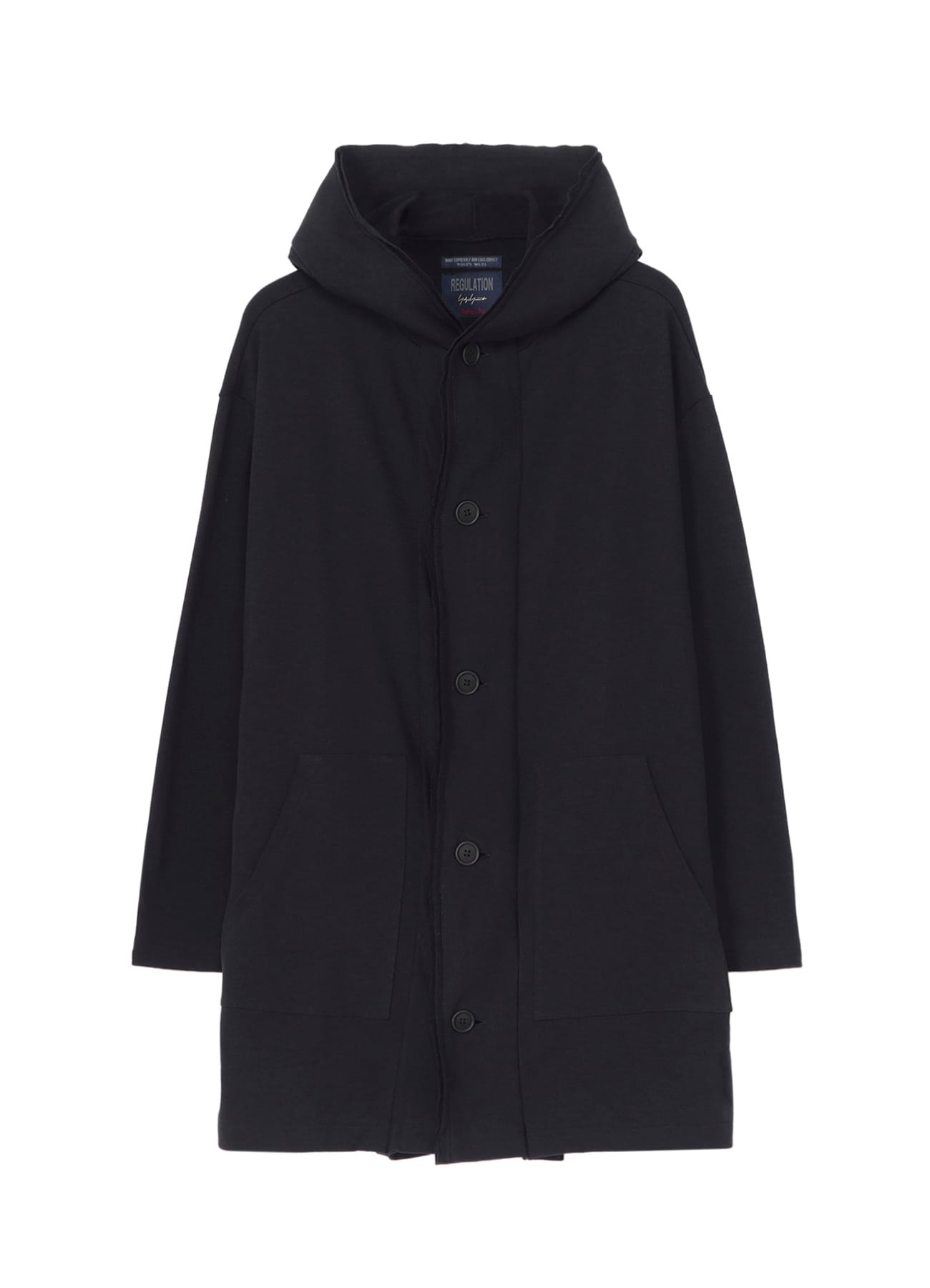 40/20 MINI FRENCH TERRY HOODED COAT