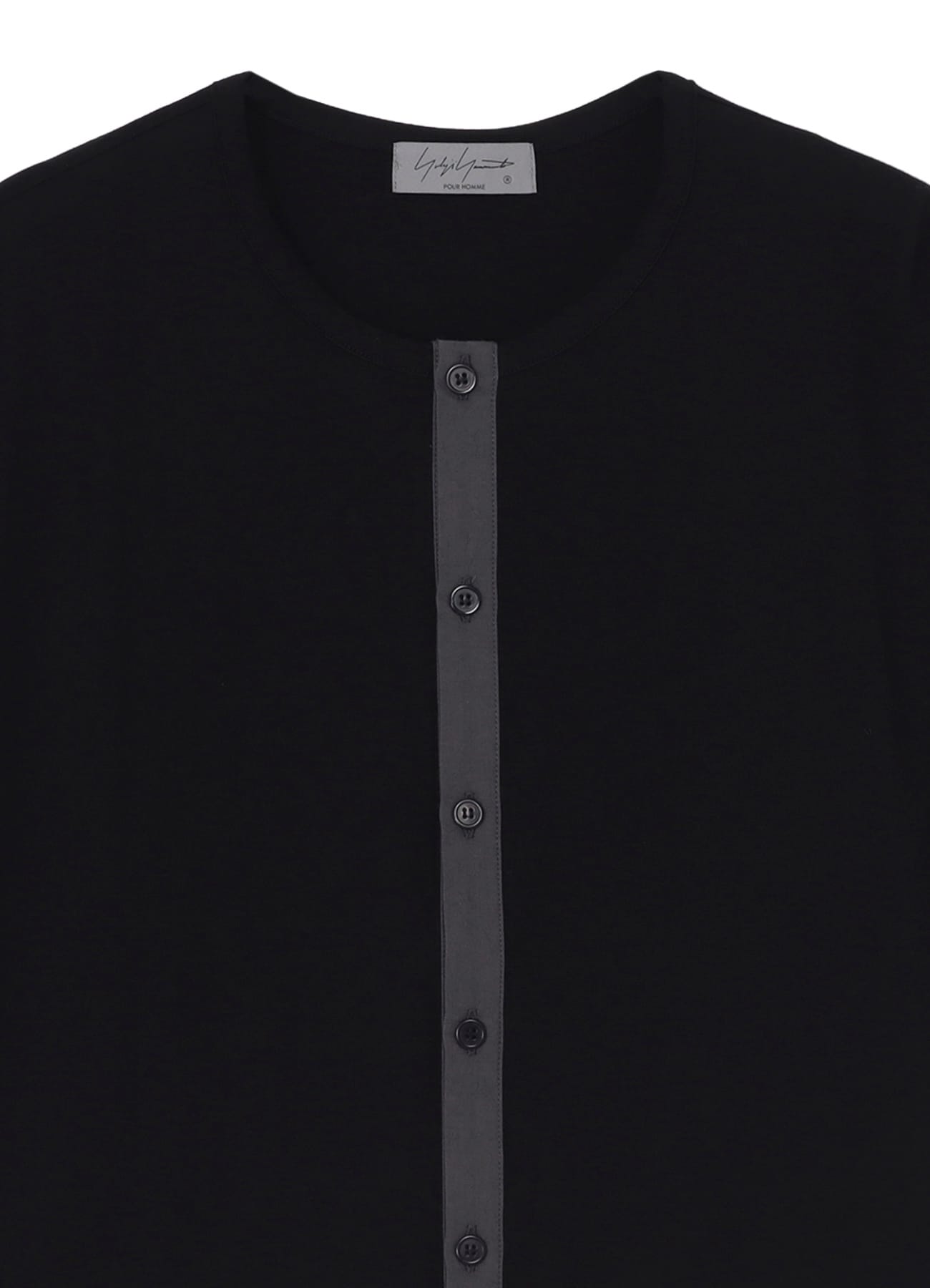 PLAIN STITCH GUSSET SHORT SLV TEE