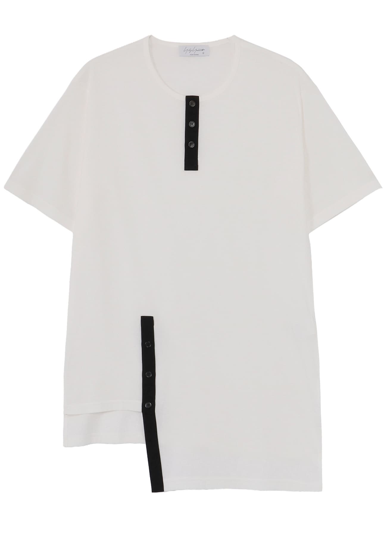 30/- COMBED PLAIN STITCH ASM HENLEY NECK T