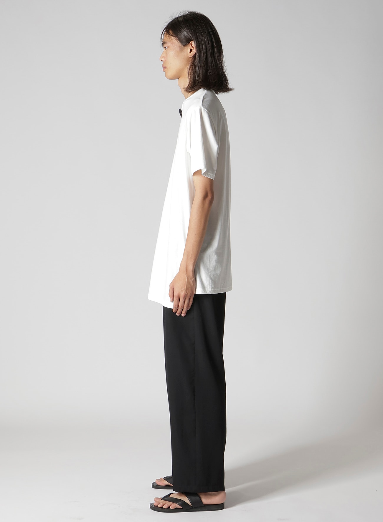 30/- COMBED PLAIN STITCH ASM HENLEY NECK T