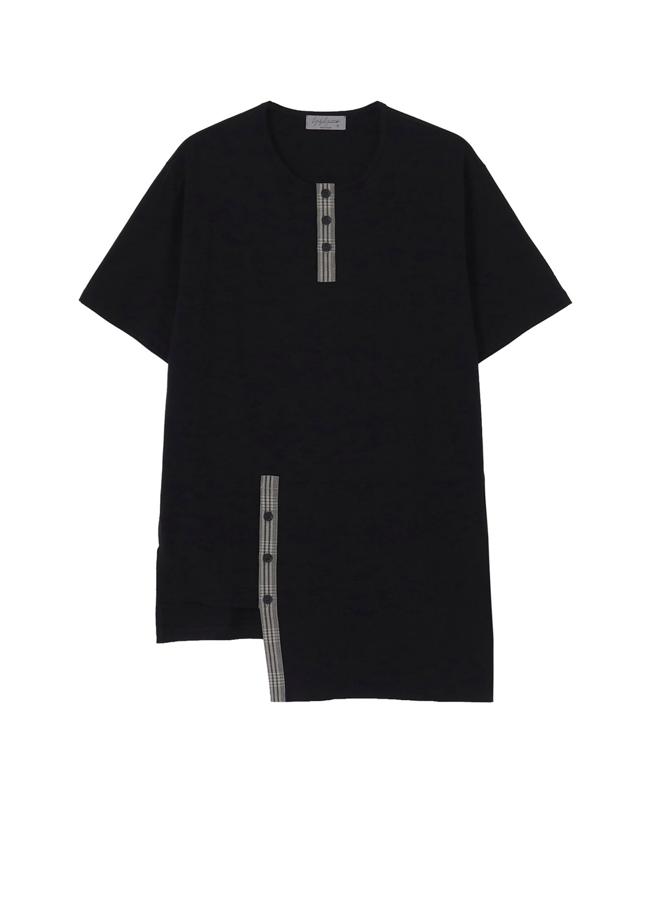 30/- COMBED PLAIN STITCH ASM HENLEY NECK T