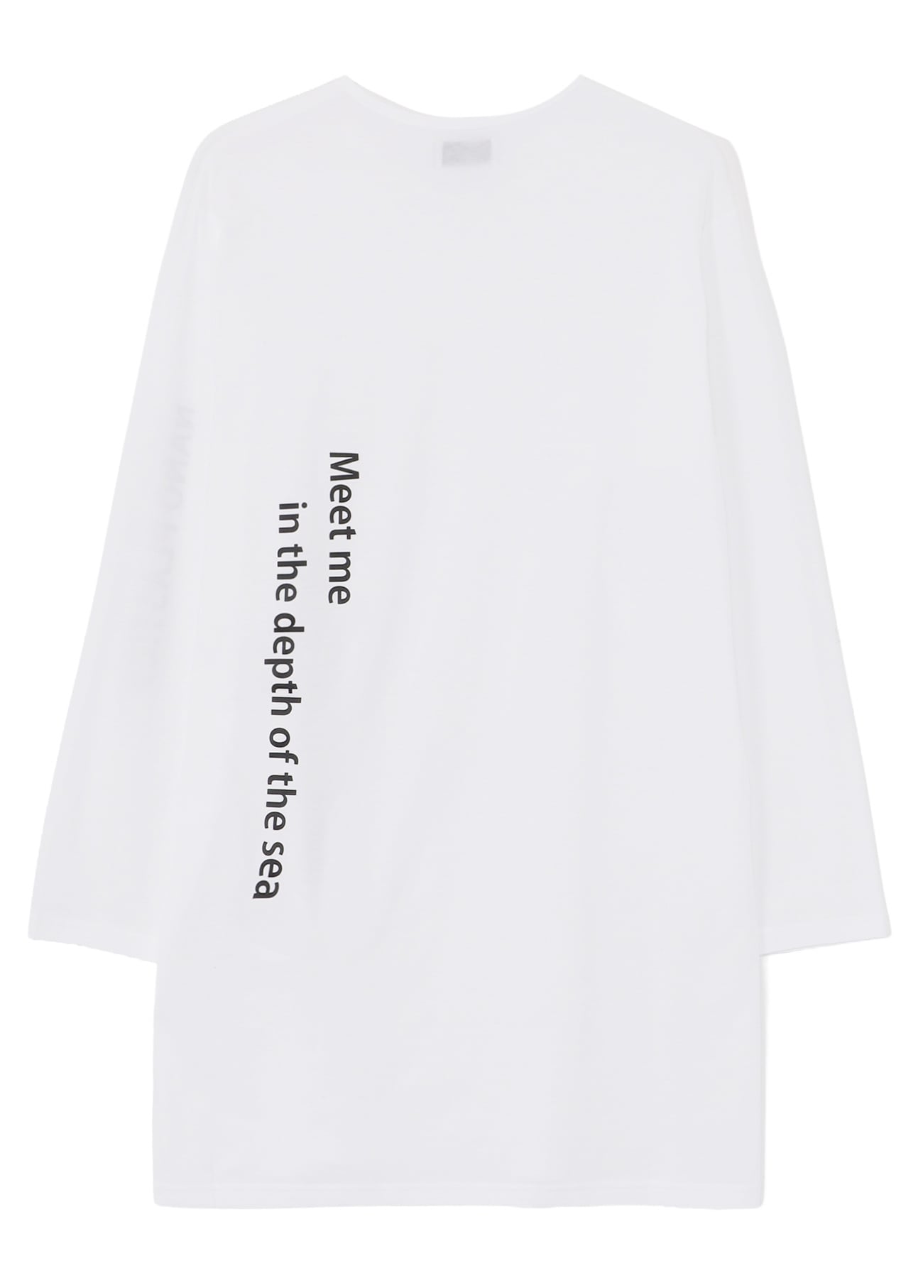 COTTON PS D NECK LINE LONG SLV