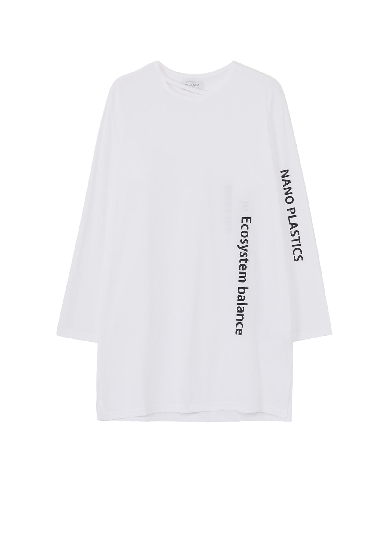 COTTON PS D NECK LINE LONG SLV