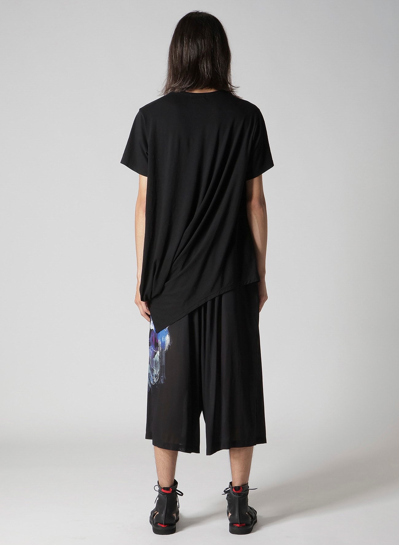 30/- ELS COTTON PS DRAPE SHORT SLV T