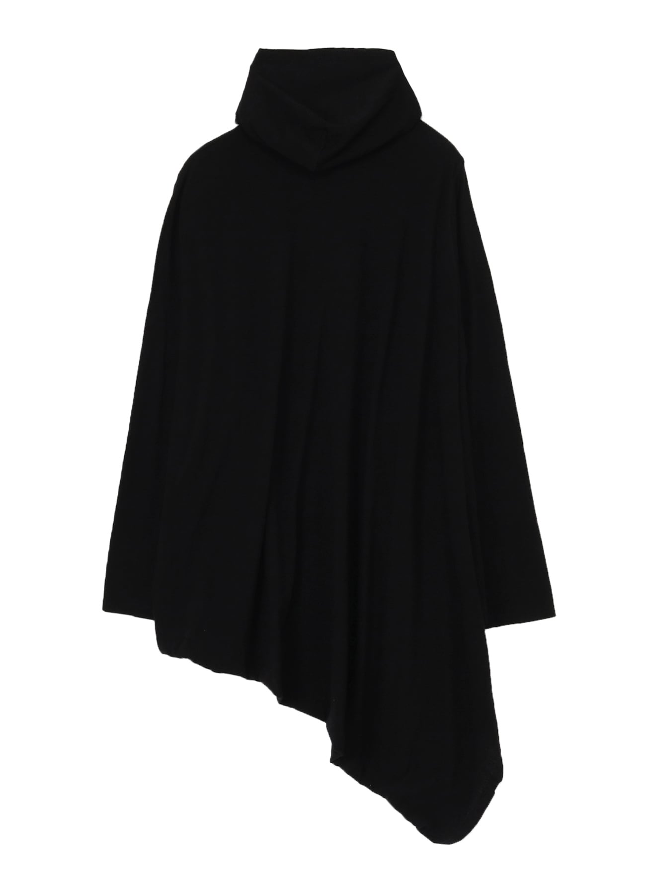 30/- ELS COTTON PS HOODED DRAPE LONG SLV T